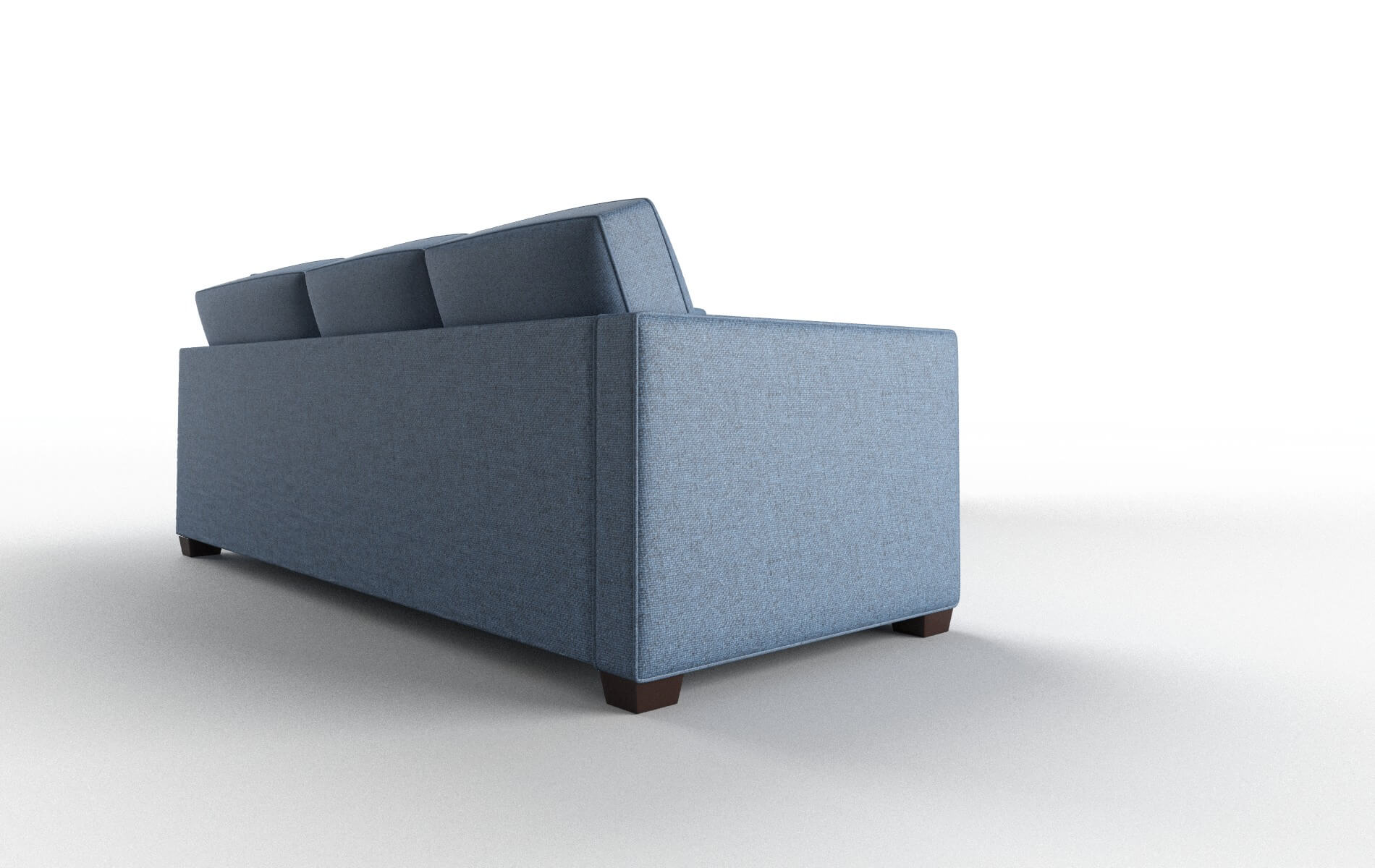 Calgary Clyde Deep_ocean Sectional espresso legs 3