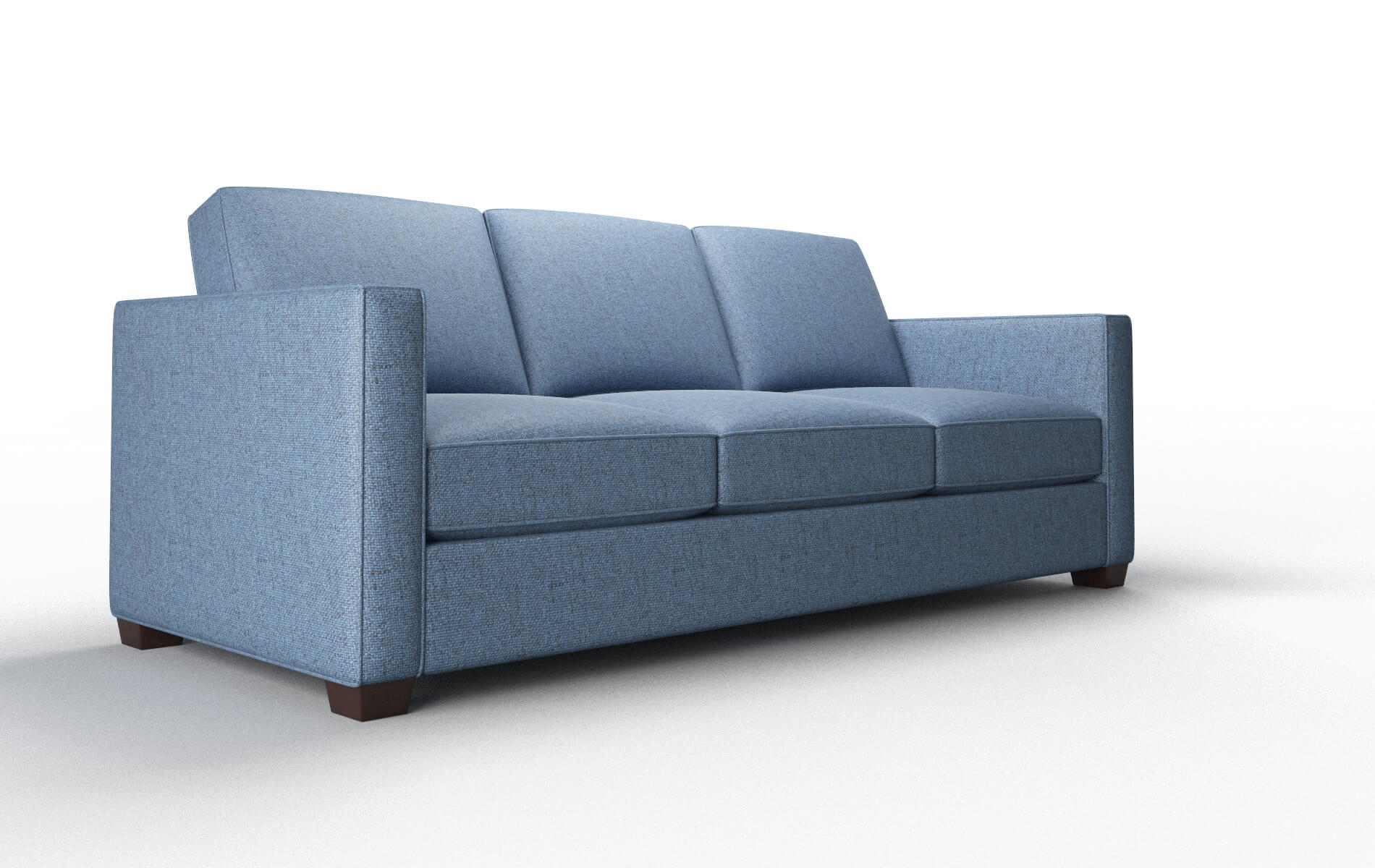 Calgary Clyde Deep_ocean Sofa espresso legs 2