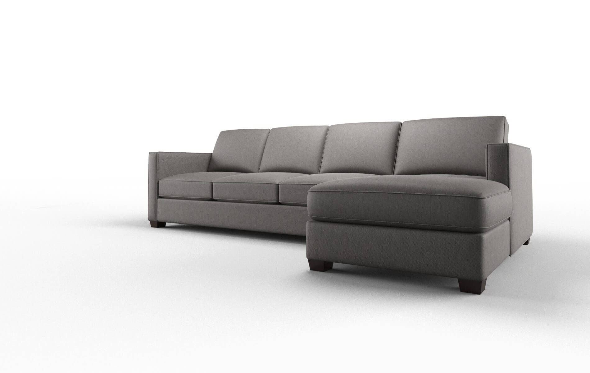 Calgary Cosmo Charcoal Panel espresso legs 4