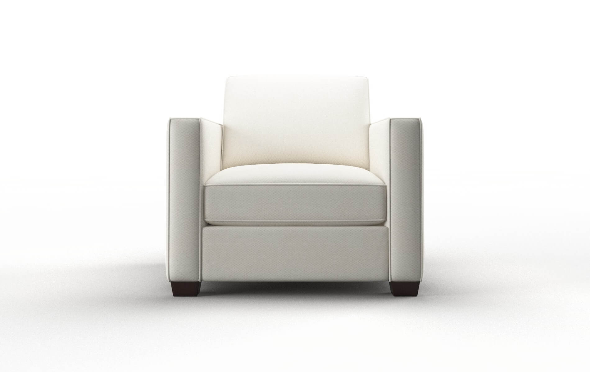 Calgary Cosmo ivory Chair Espresso Legs  1