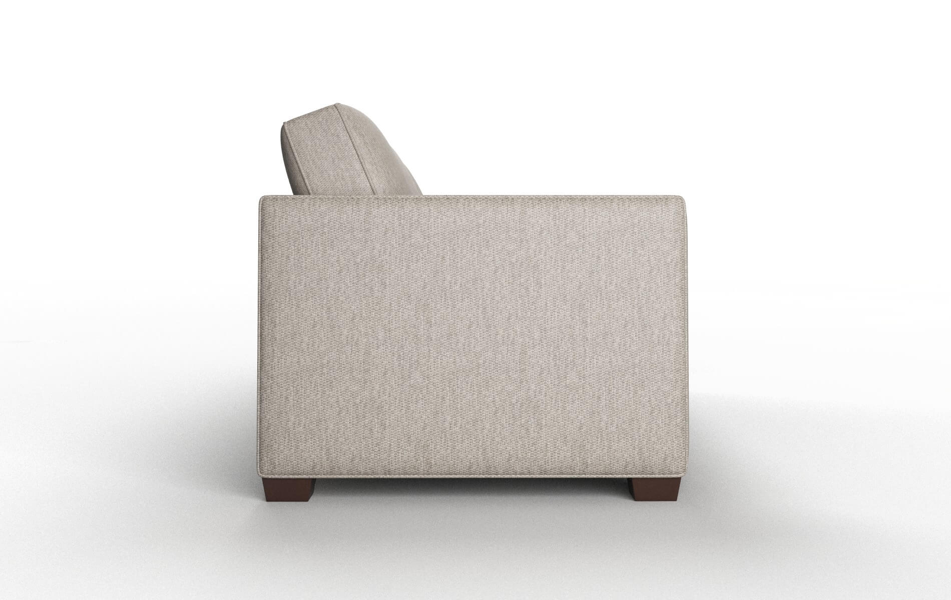 Calgary Cosmo Taupe Sofa espresso legs 3
