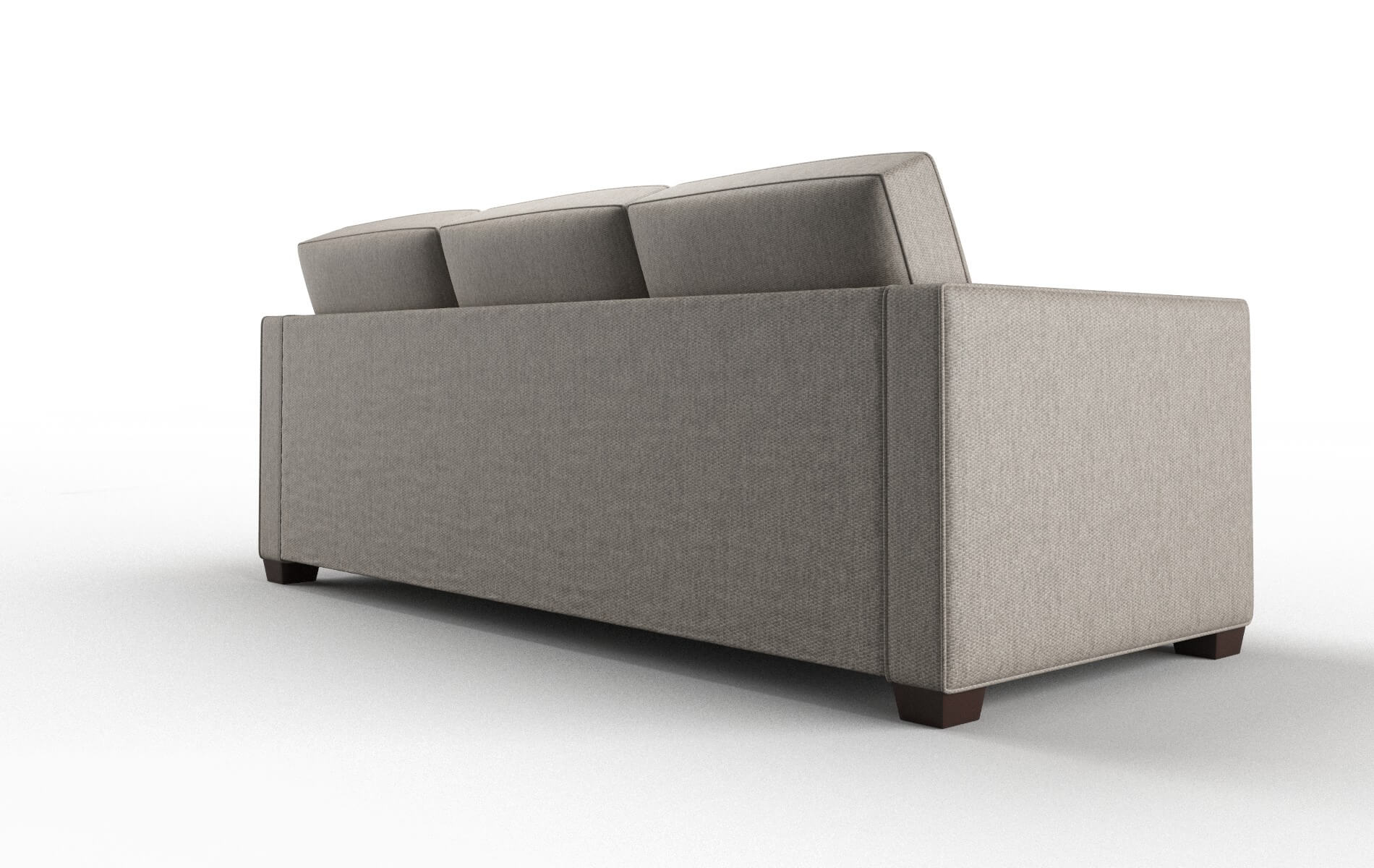 Calgary Cosmo Taupe Sofa espresso legs 5