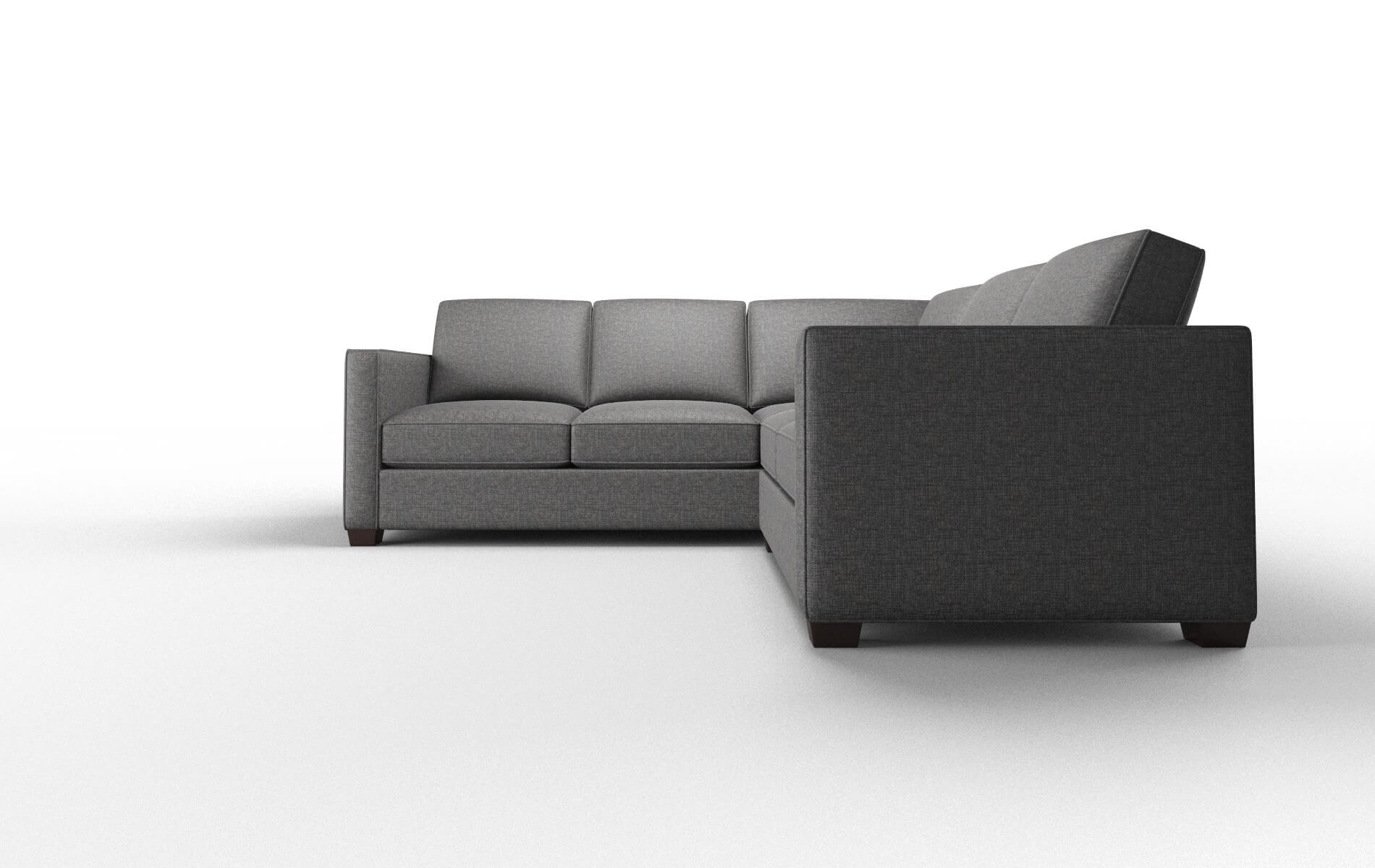 Calgary Curious Eclipse Sectional espresso legs 5