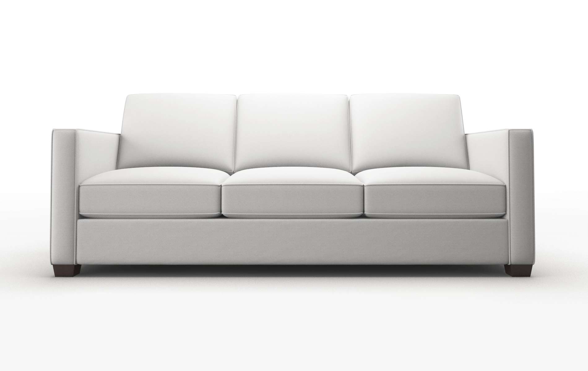 Calgary Dawson Platinum Sofa espresso legs 1