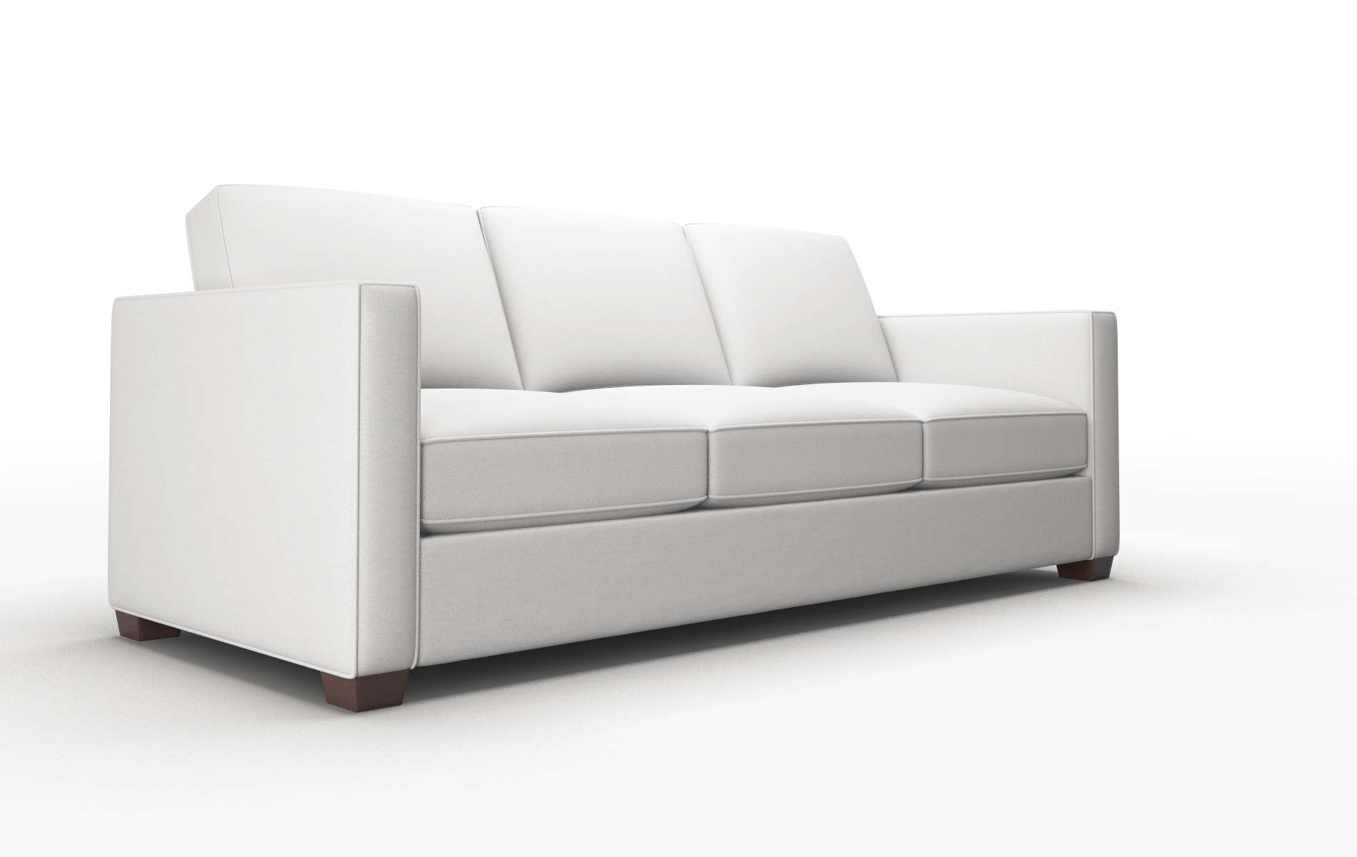 Calgary Dawson Platinum Sofa espresso legs 2