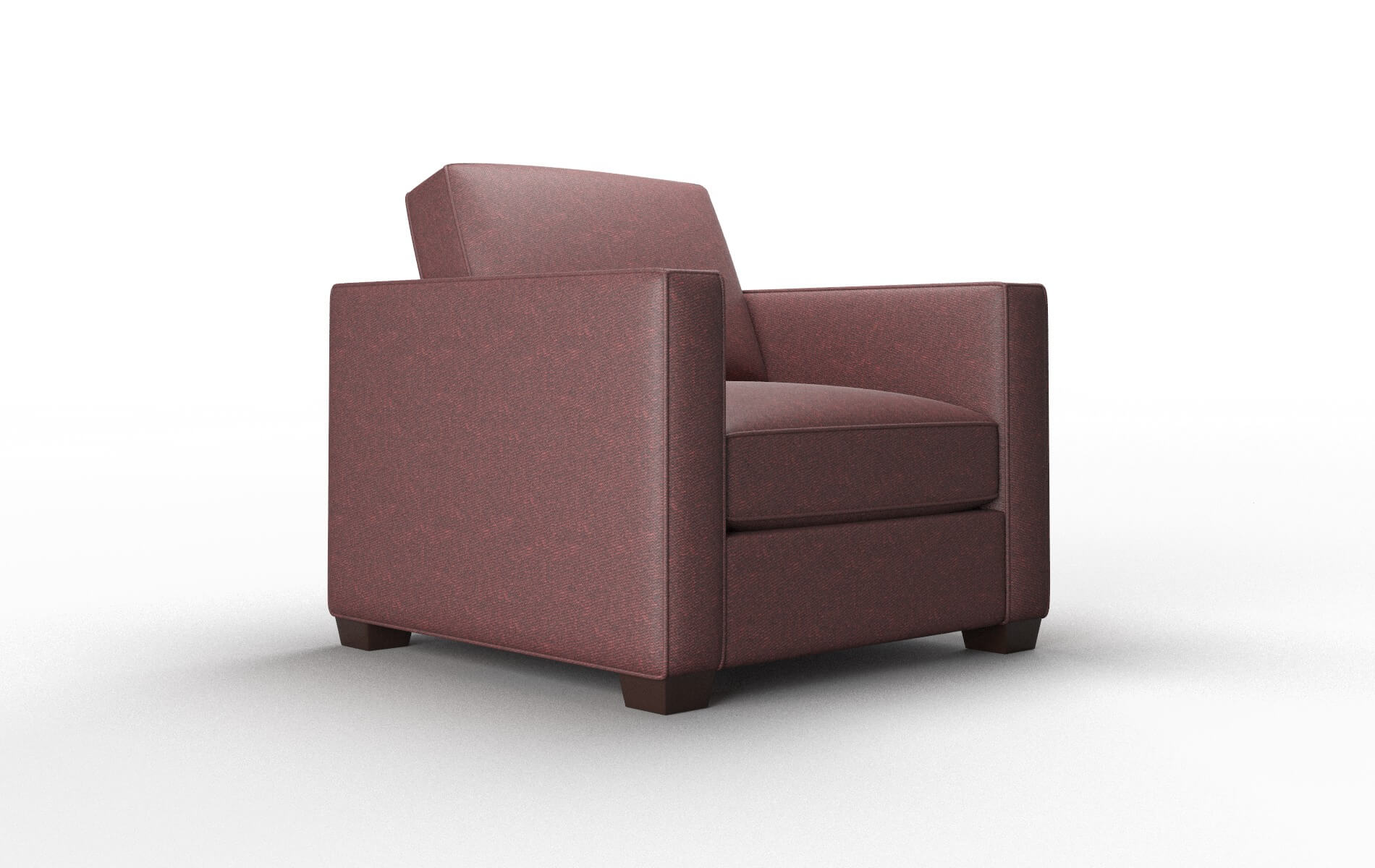 Calgary Derby Berry Chair espresso legs 2