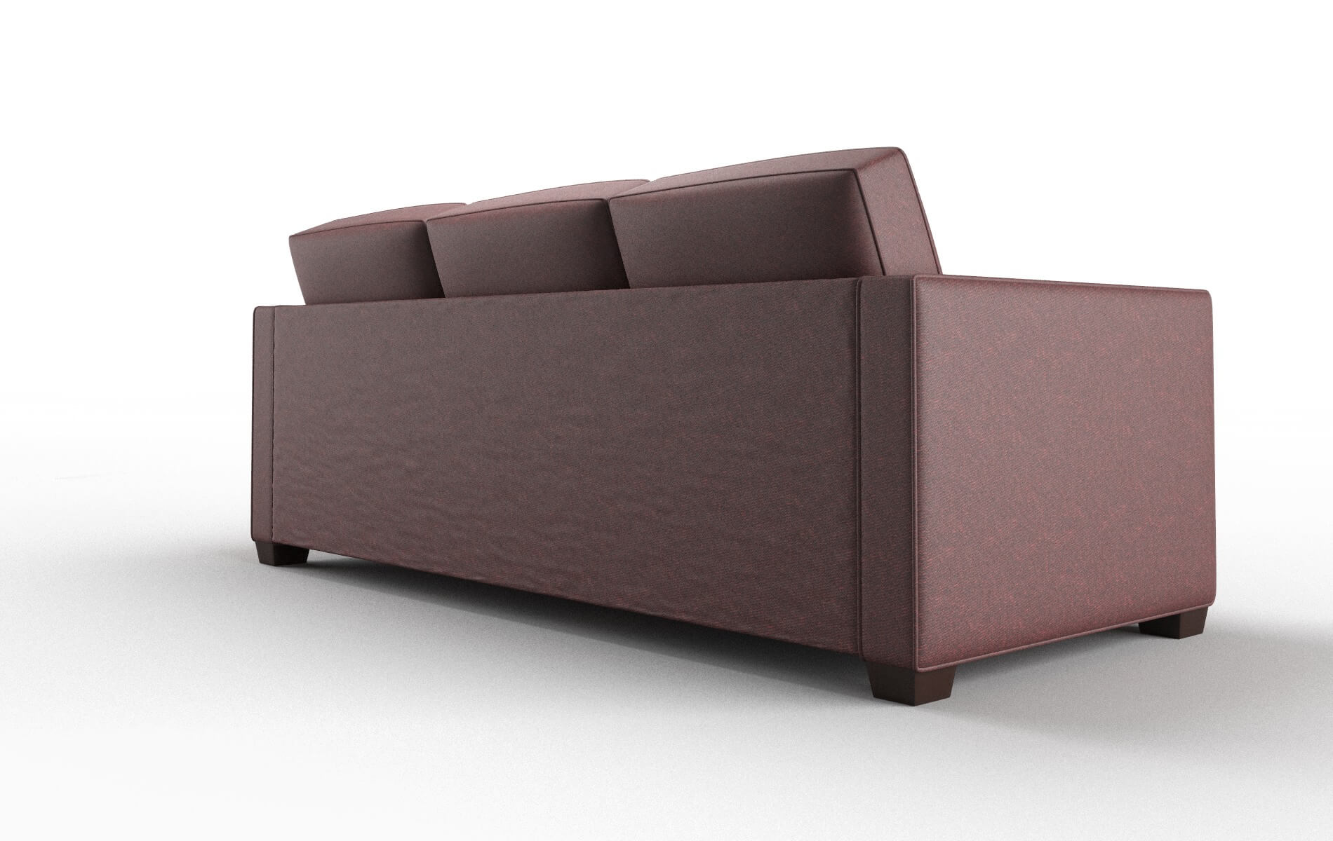 Calgary Derby Berry Sofa espresso legs 5