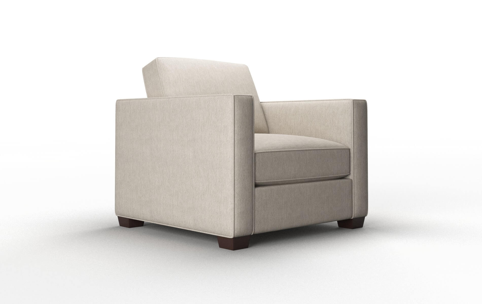 Calgary Derby Linen Chair espresso legs 2