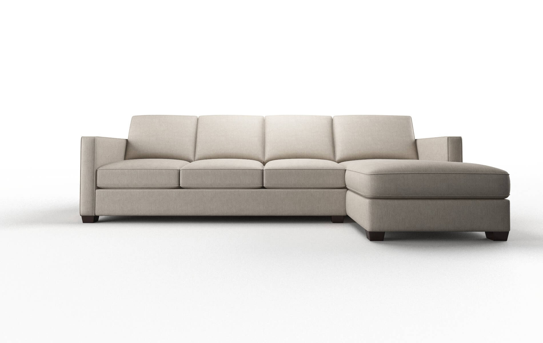 Calgary Derby Linen Panel espresso legs 1