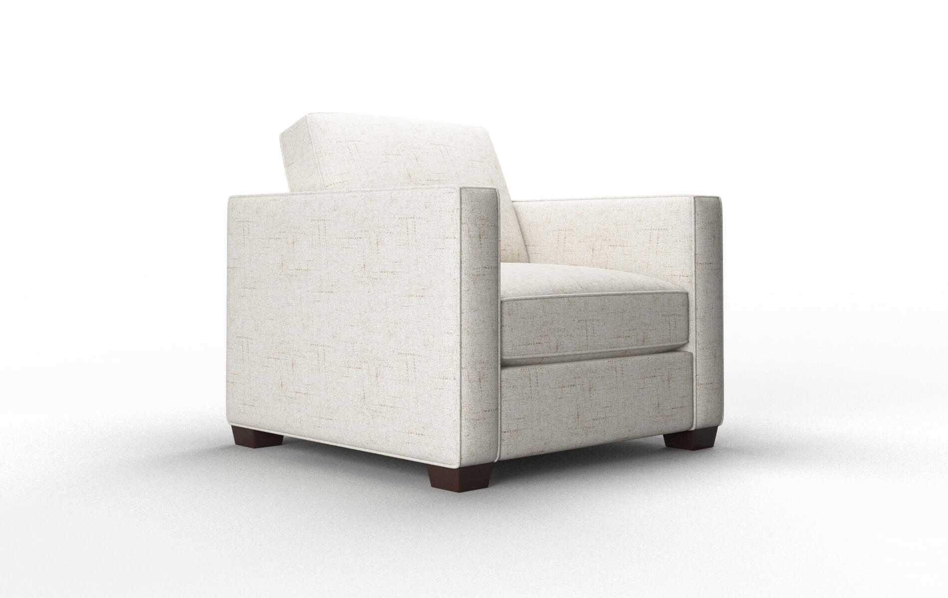 Calgary Derby Taupe Chair espresso legs 2