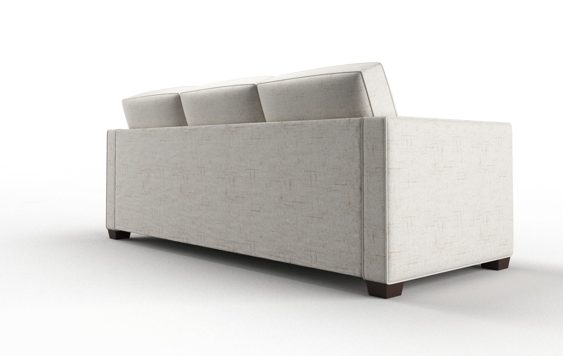 Calgary Derby Taupe Sofa espresso legs 5