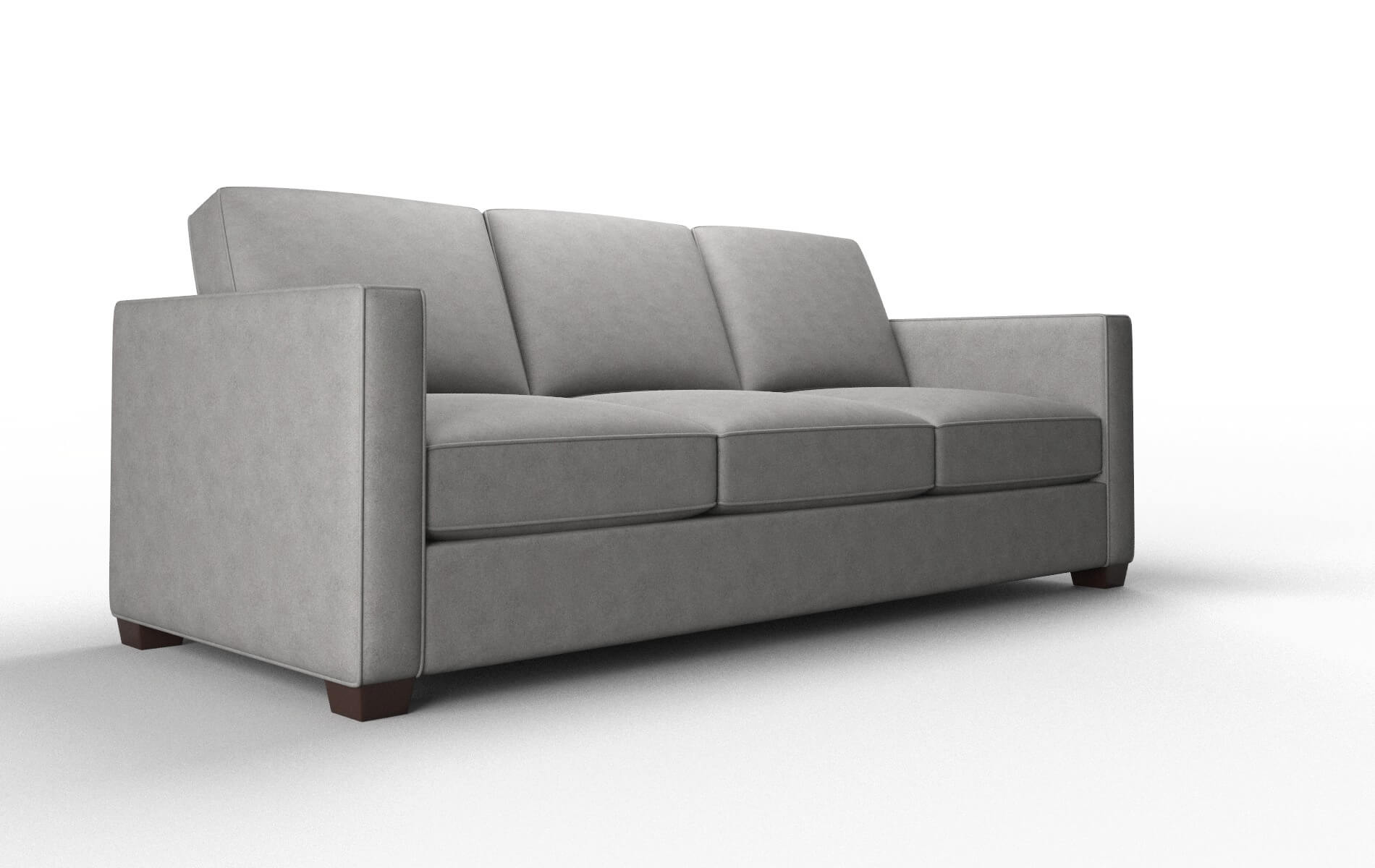 Calgary Dream_d Charcoal Sofa espresso legs 2