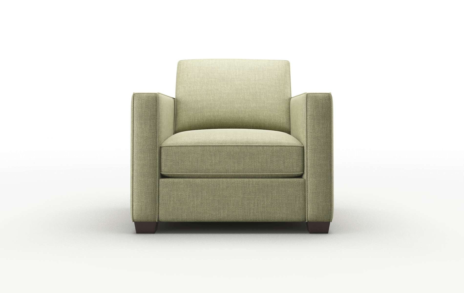 Calgary Durham Lime Chair espresso legs 1