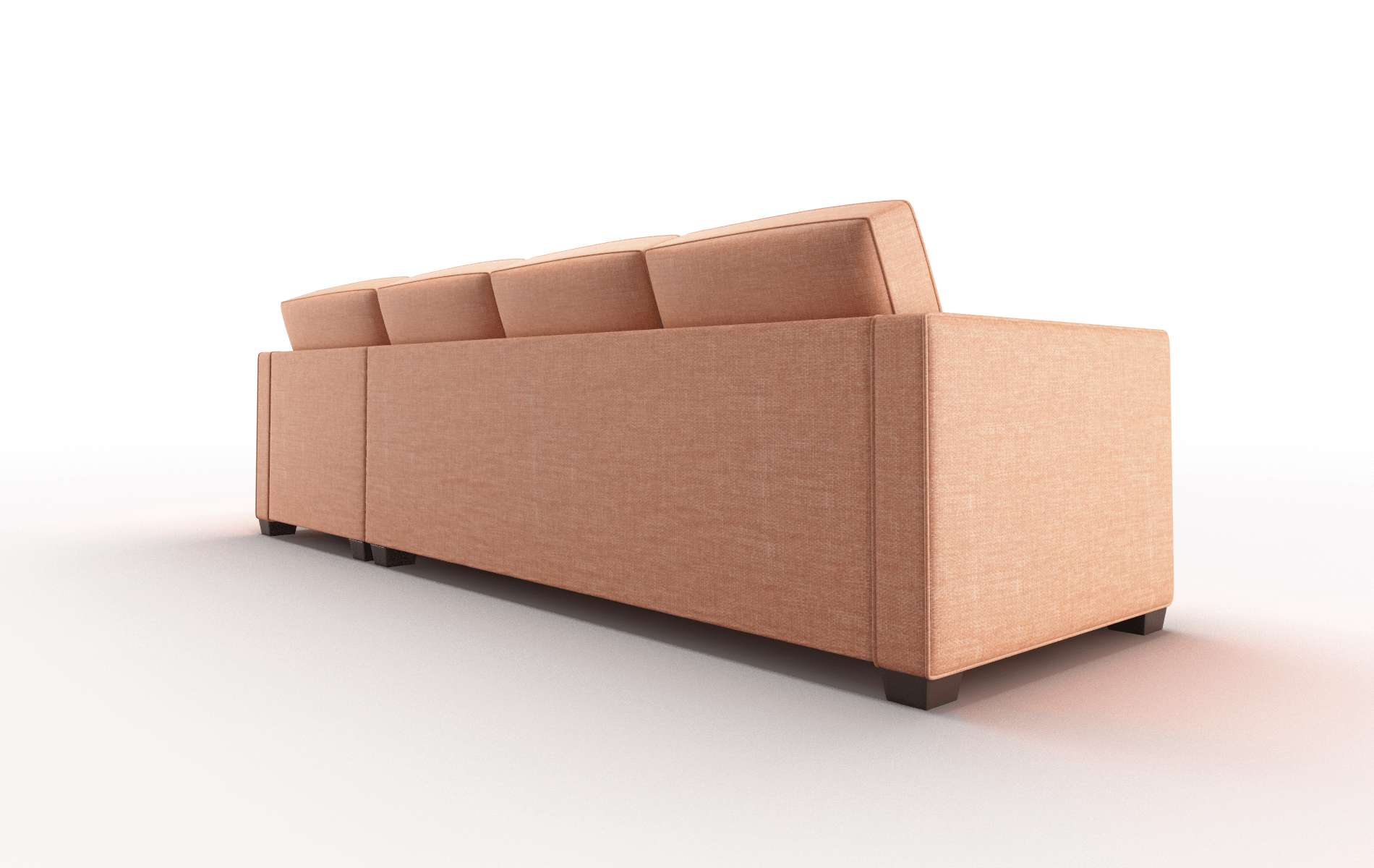 Calgary Durham Tangerine Panel espresso legs 5