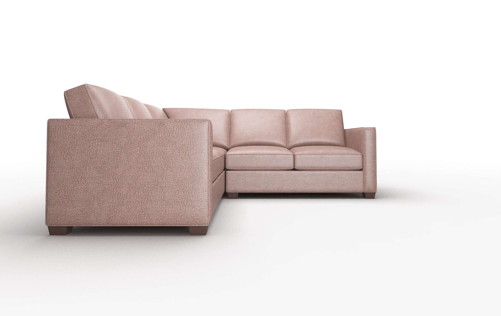 Calgary Ford Brown Sectional espresso legs 2