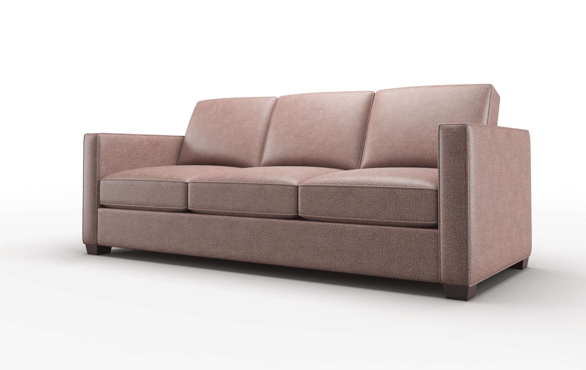 Calgary Ford Brown Sofa espresso legs 4