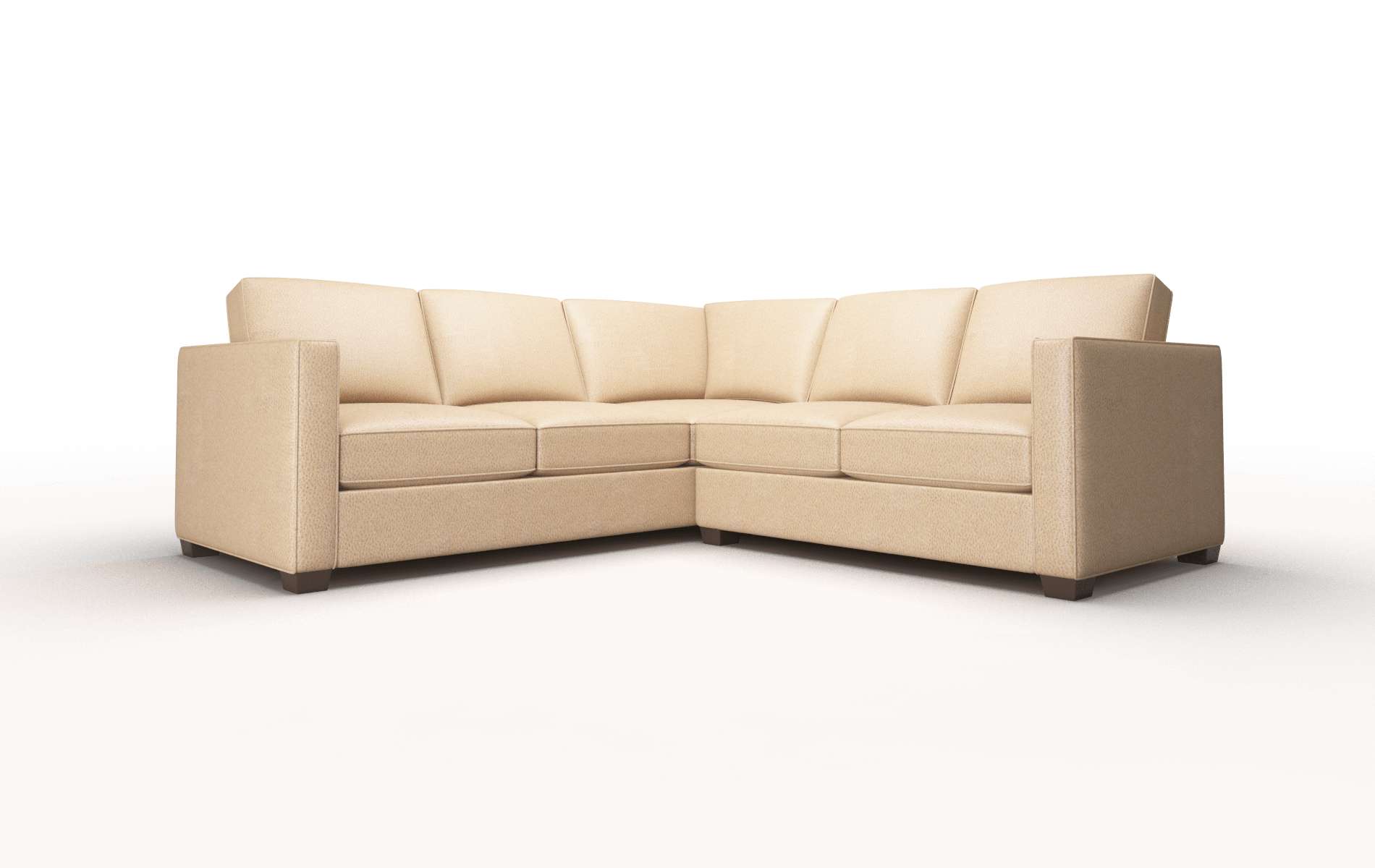 Calgary Ford Dune Sectional espresso legs 1