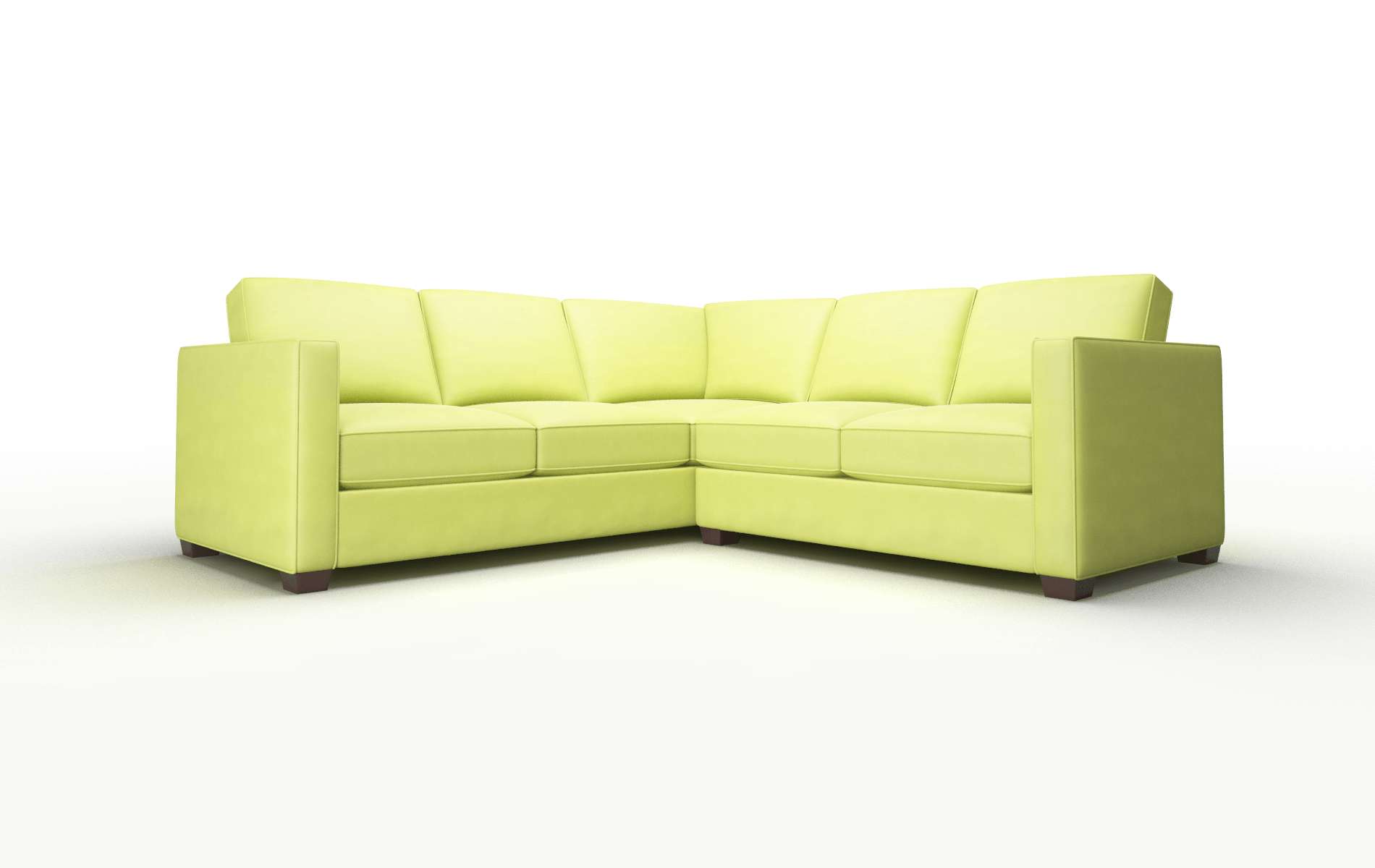 Calgary Hathaway apple Sectional Espresso Legs  1