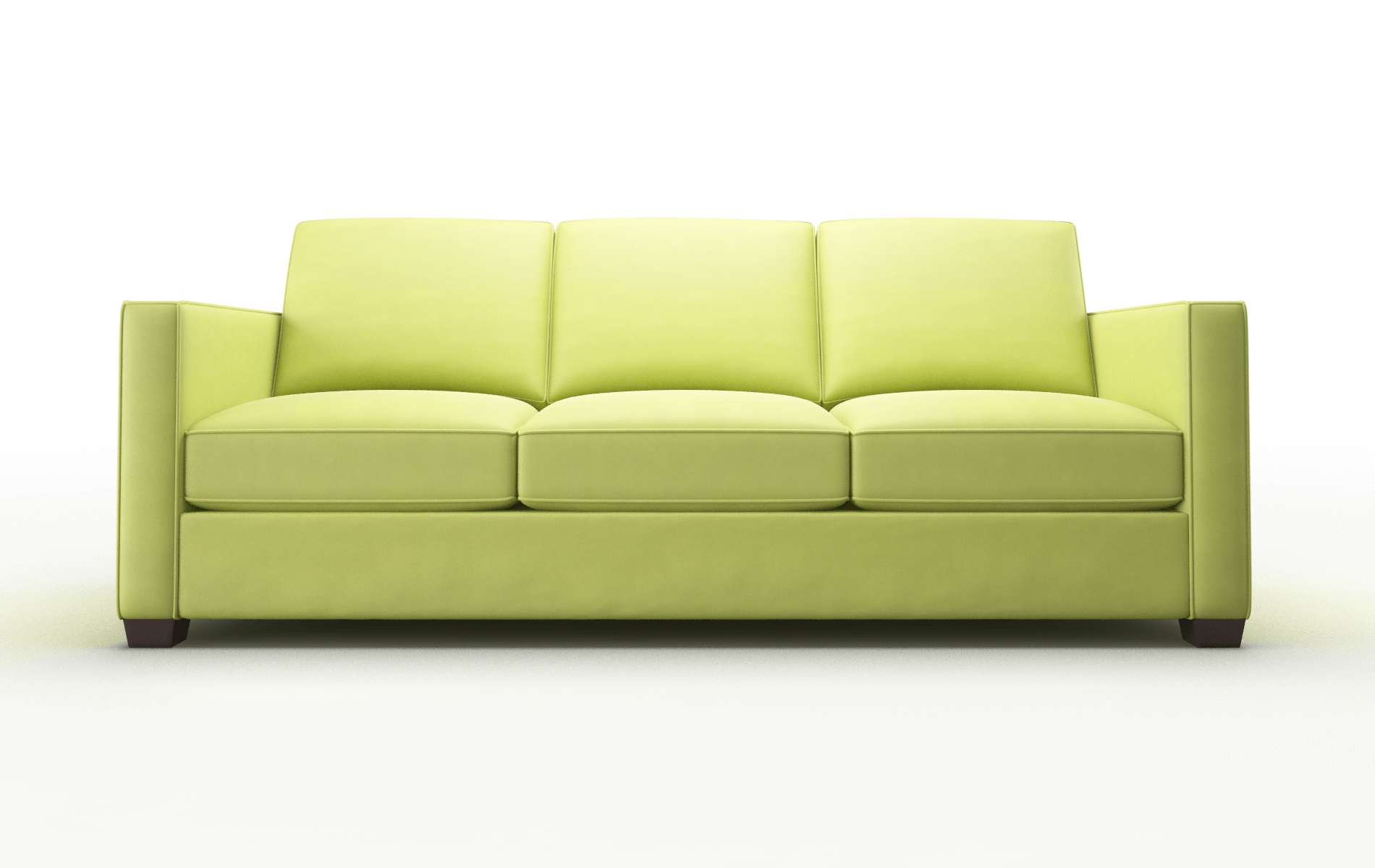 Calgary Hathaway apple Sofa Espresso Legs  1