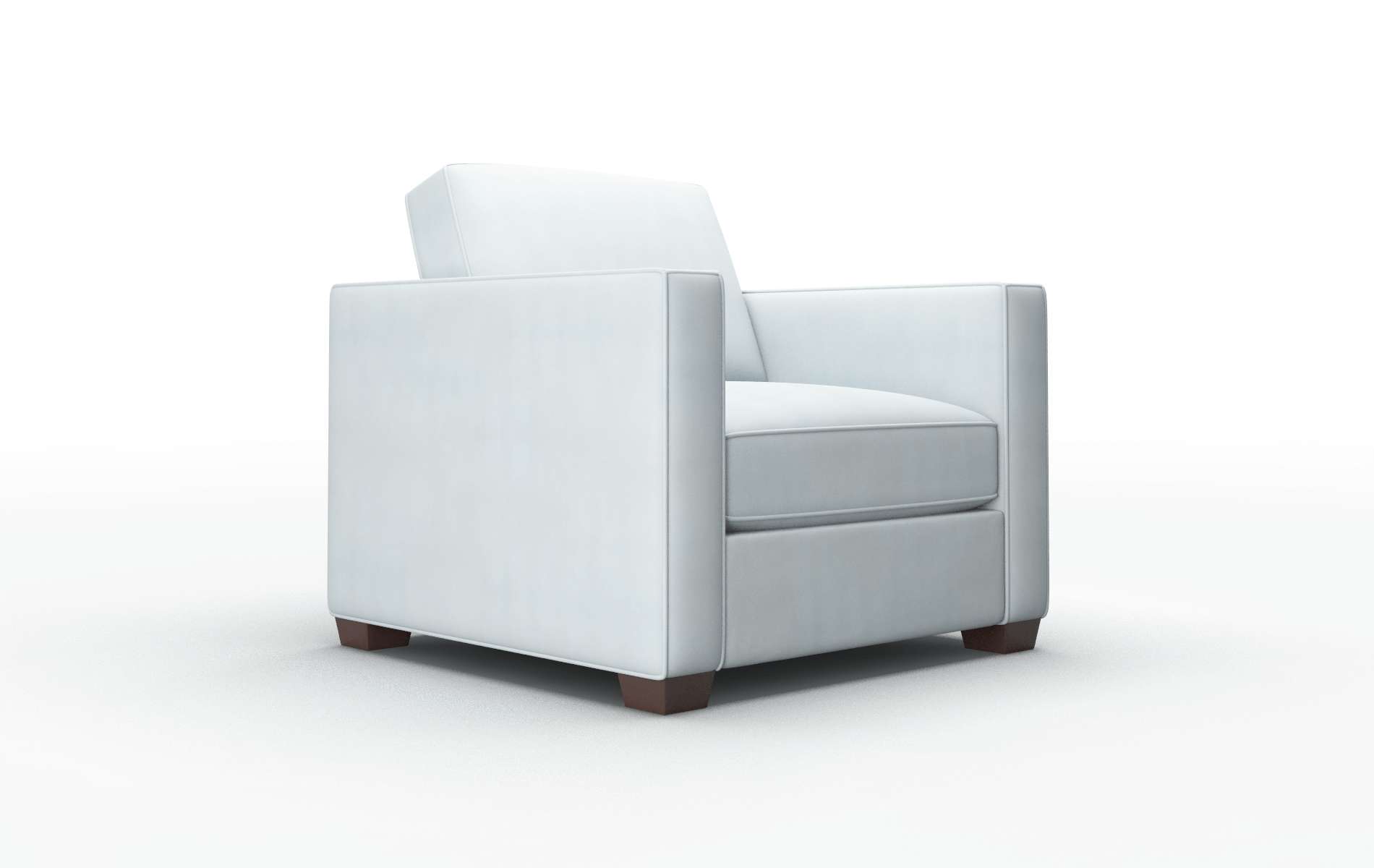 Calgary Hathaway Aqua Chair espresso legs 2