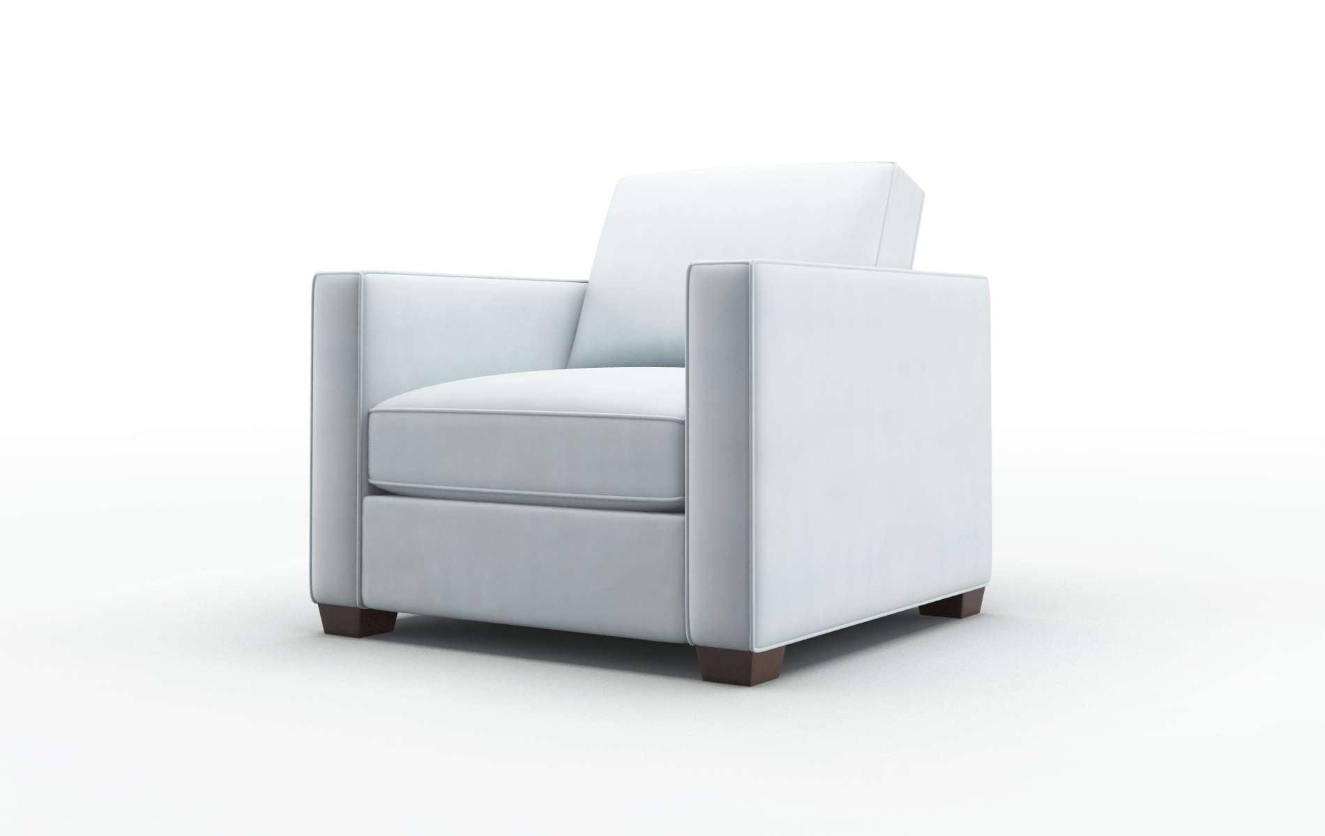 Calgary Hathaway Aqua Chair espresso legs 4
