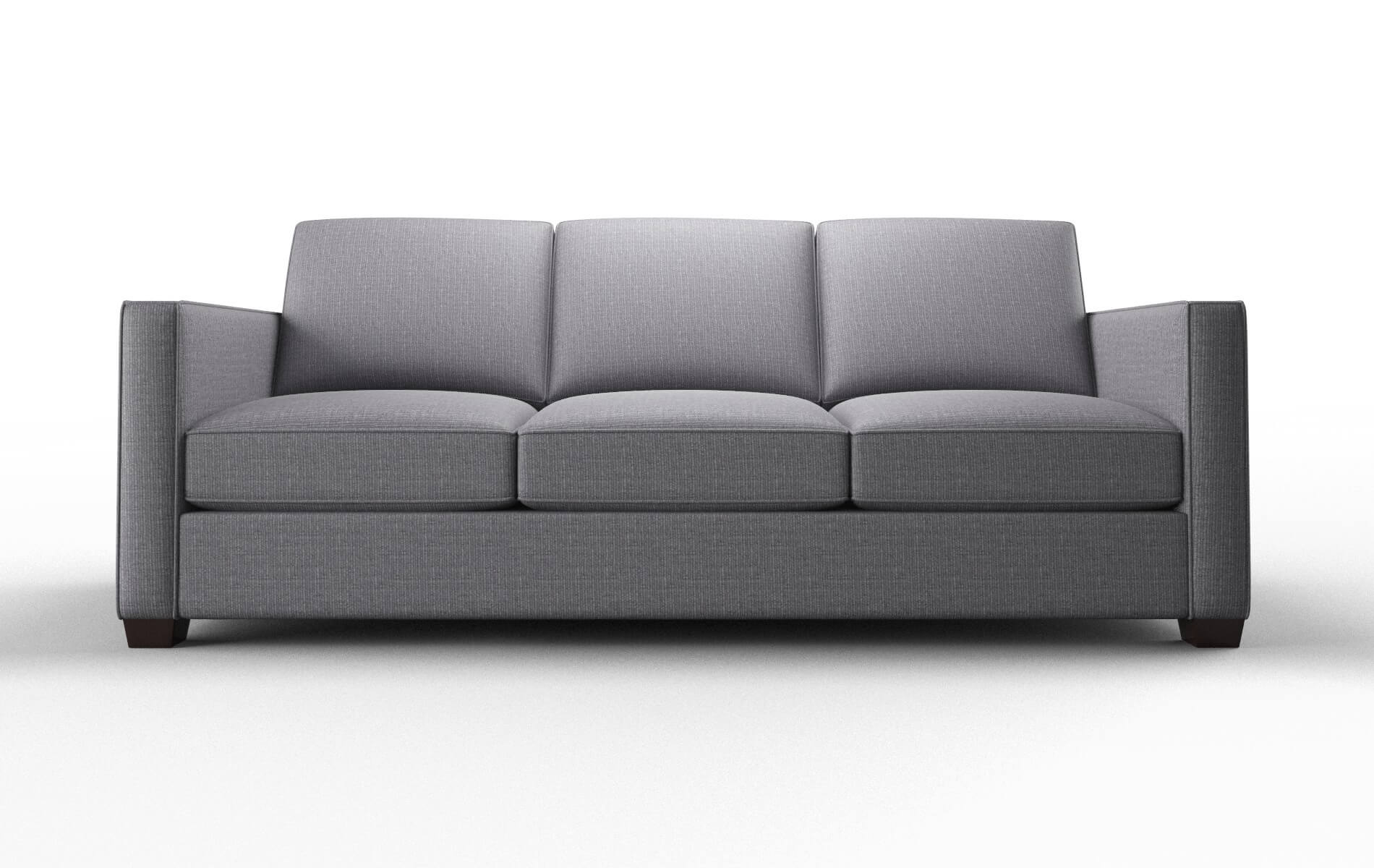 Calgary Insight Denim Sofa espresso legs 1