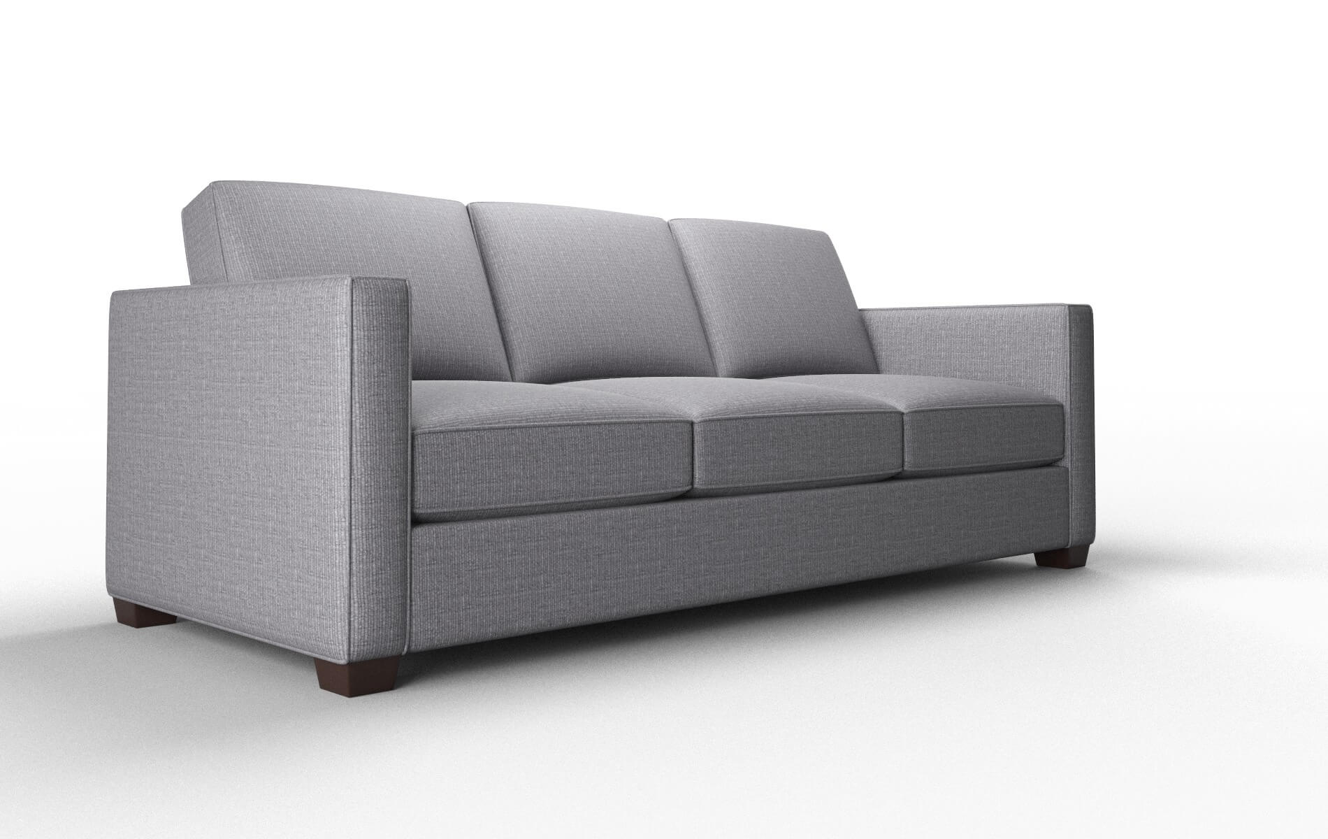 Calgary Insight Denim Sofa espresso legs 2