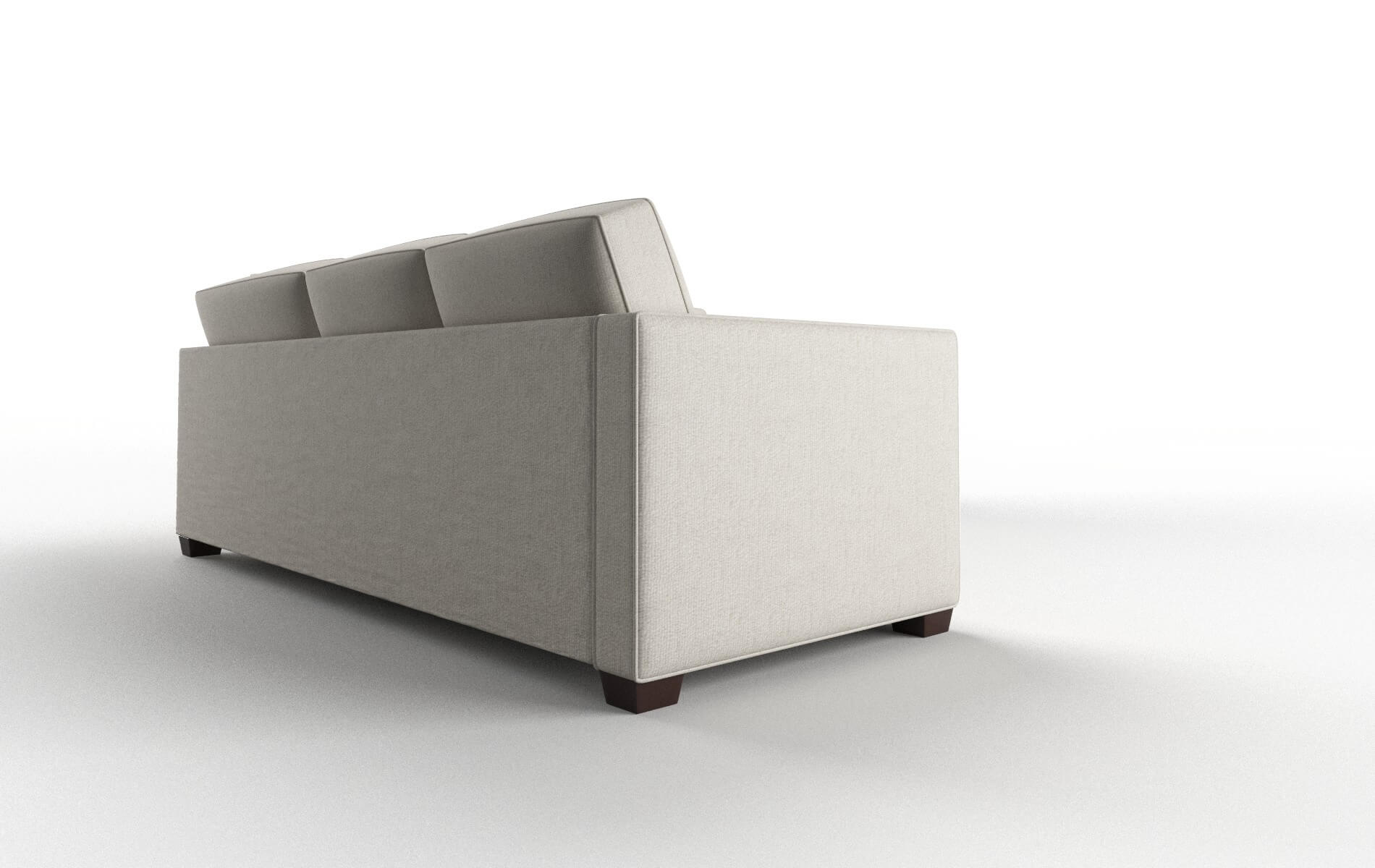 Calgary Insight Dove Sectional espresso legs 3