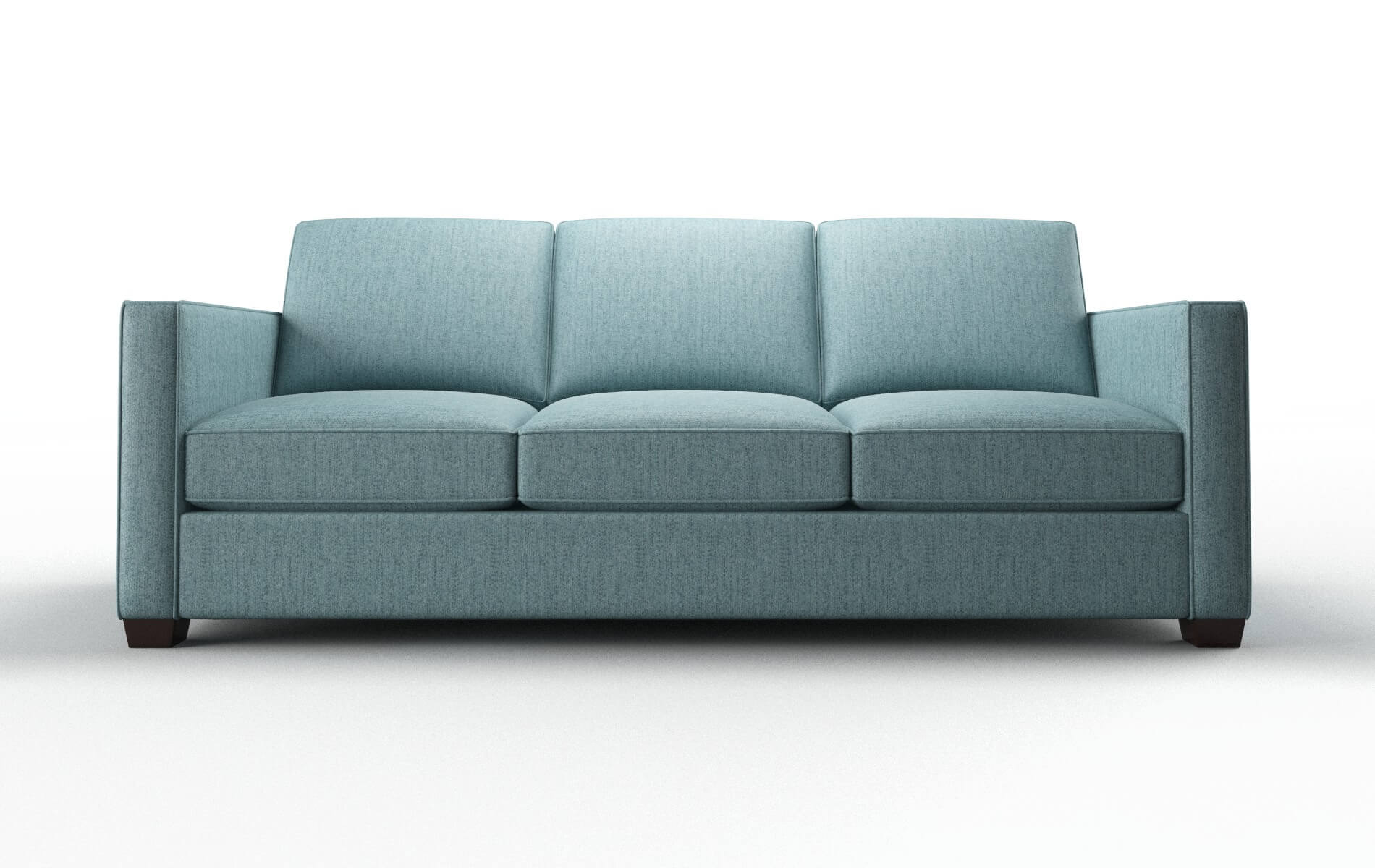 Calgary Insight peacock Sofa Espresso Legs  1