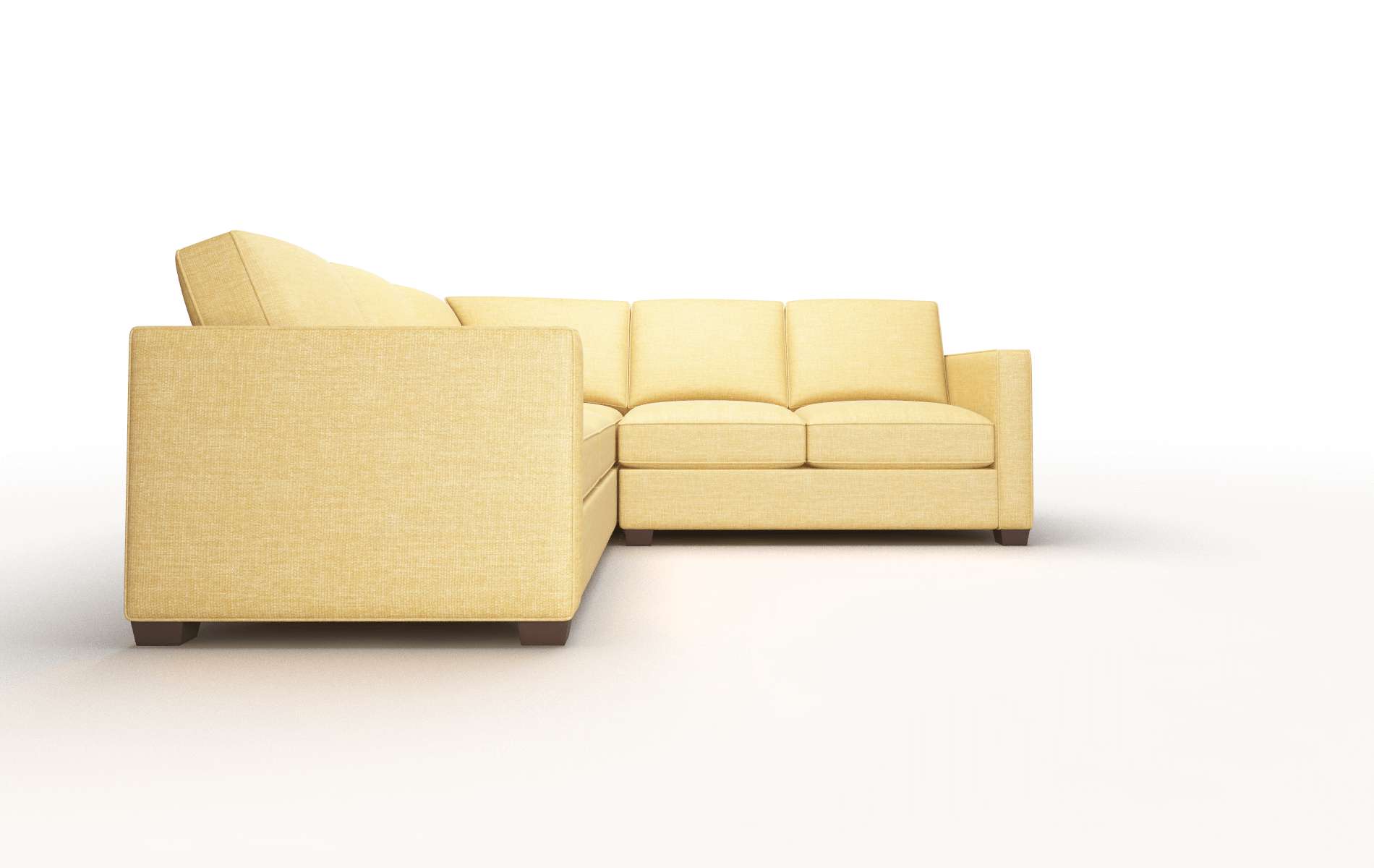 Calgary Jade 400 Sectional espresso legs 2