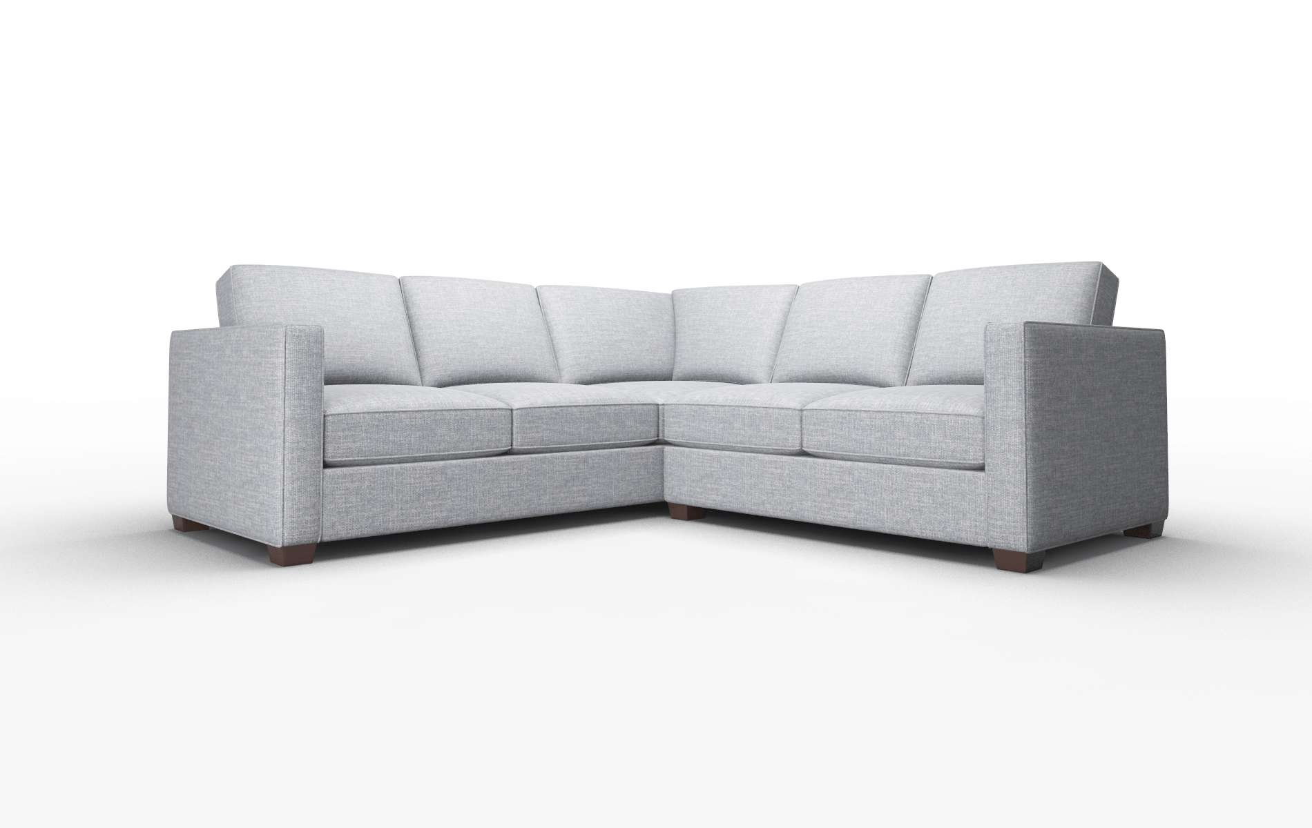 Calgary Keylargo Ash Sectional espresso legs 1