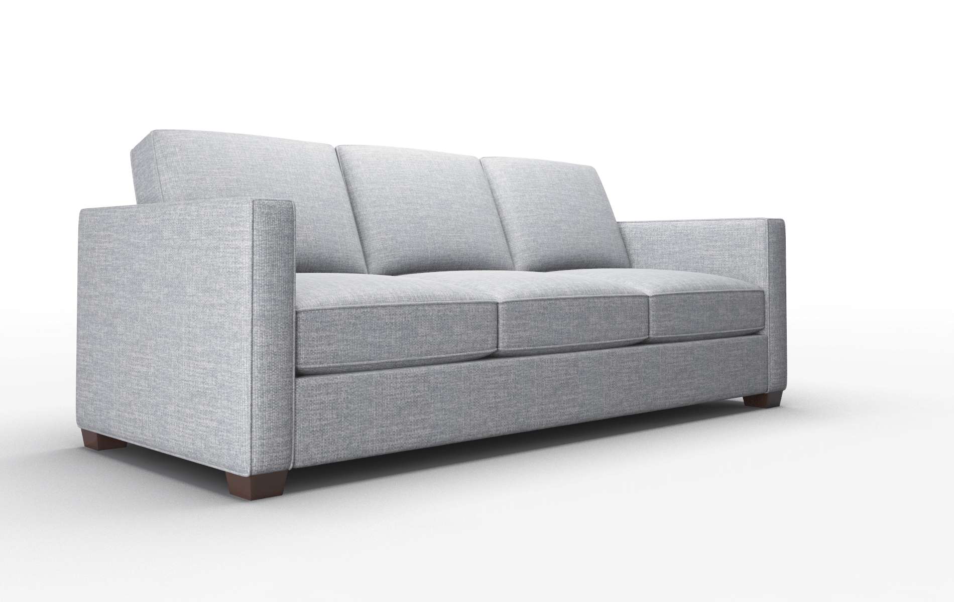Calgary Keylargo Ash Sofa espresso legs 2
