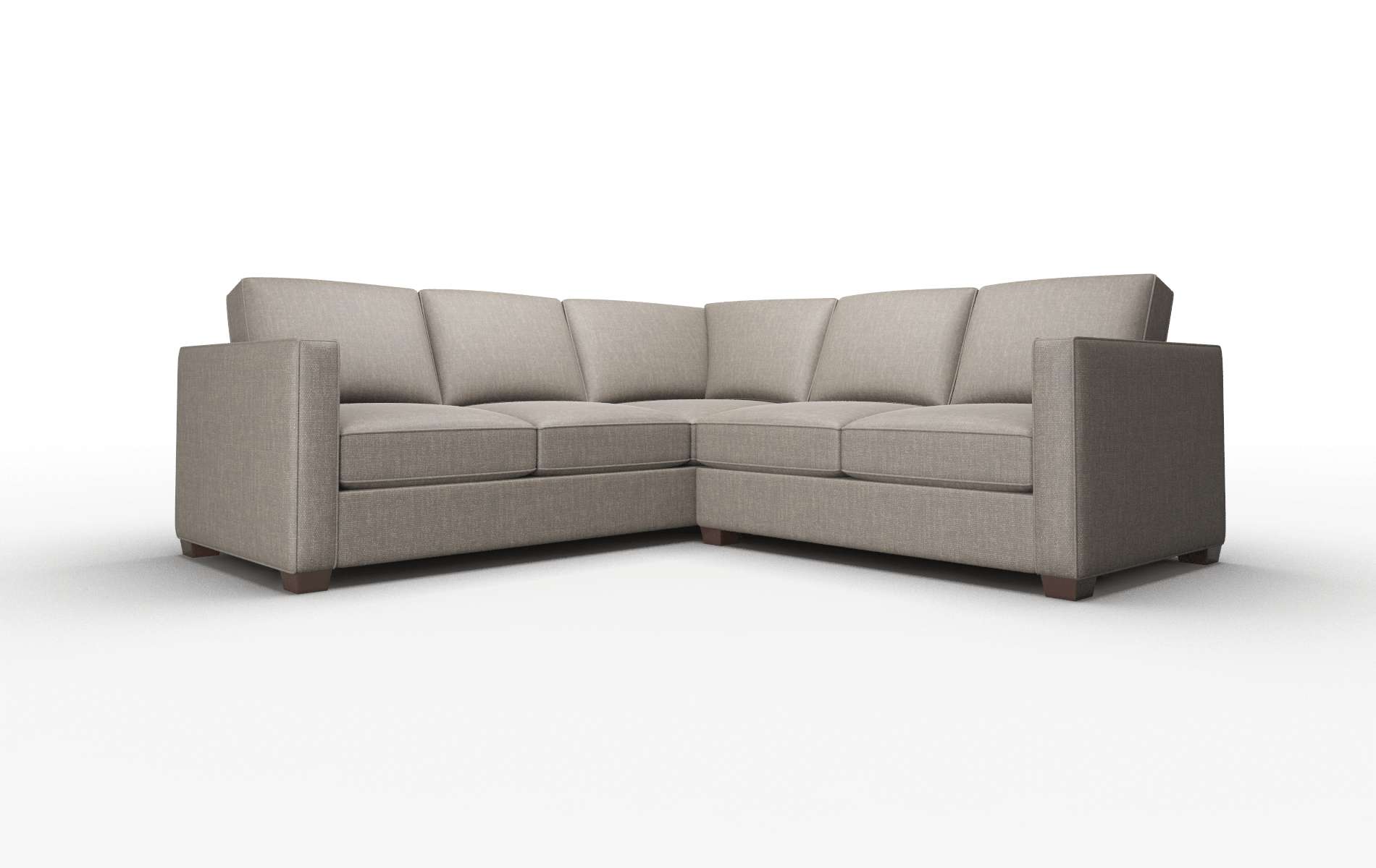 Calgary Keylargo bark Sectional Espresso Legs  1