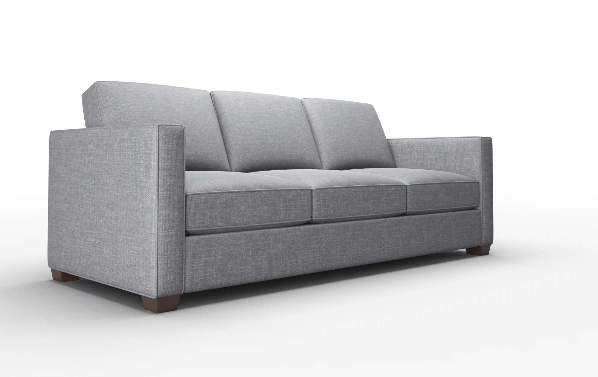 Calgary Keylargo Graphite Sofa espresso legs 2