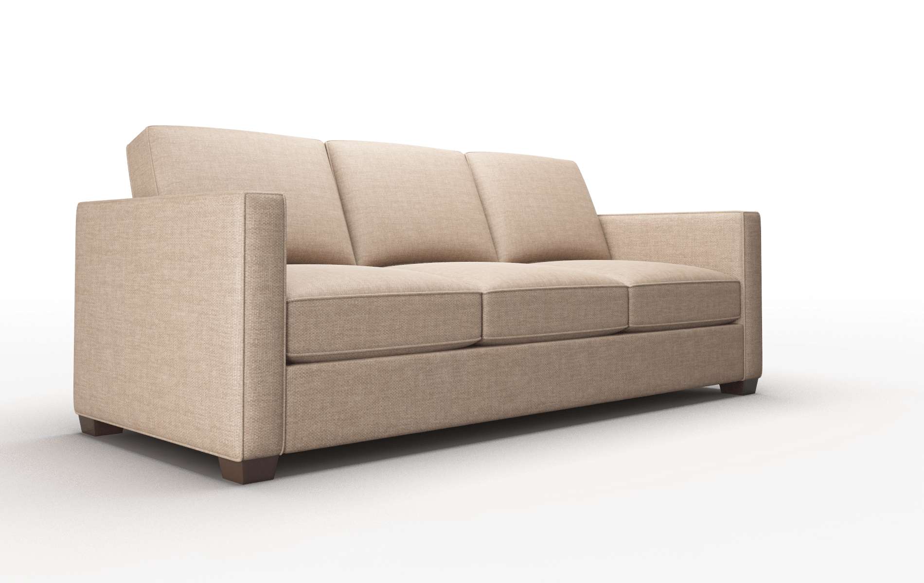 Calgary Keylargo Mink Sofa espresso legs 2