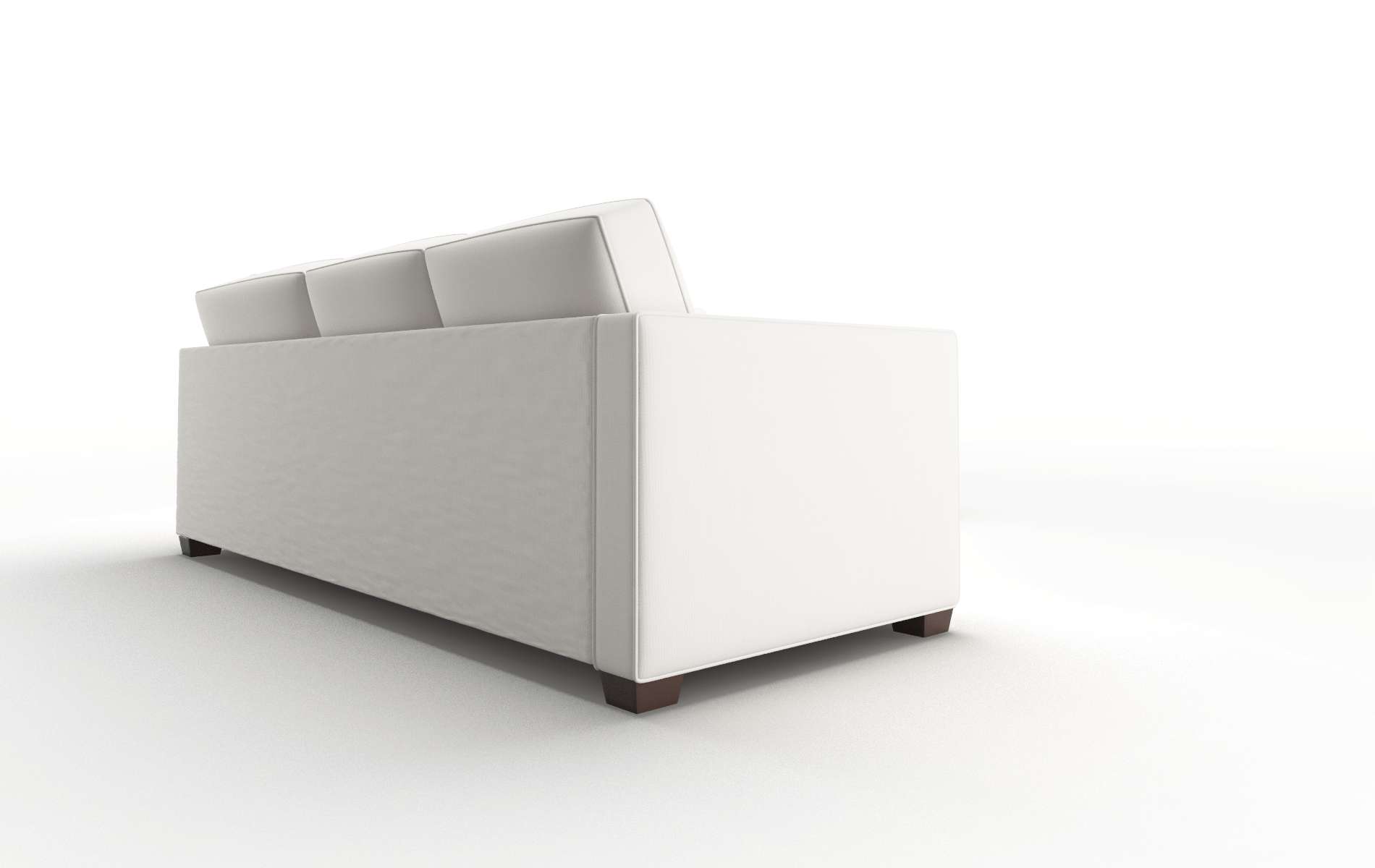 Calgary Keylargo Oatmeal Sectional espresso legs 3