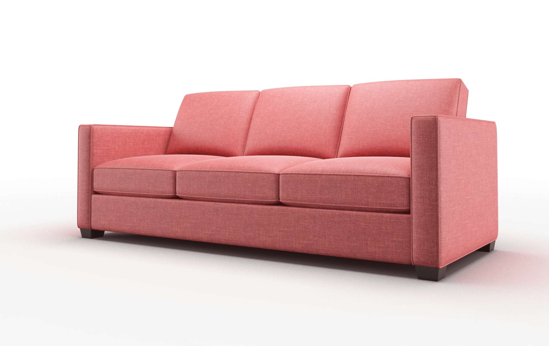 Calgary Leslie Poppy Sofa espresso legs 4