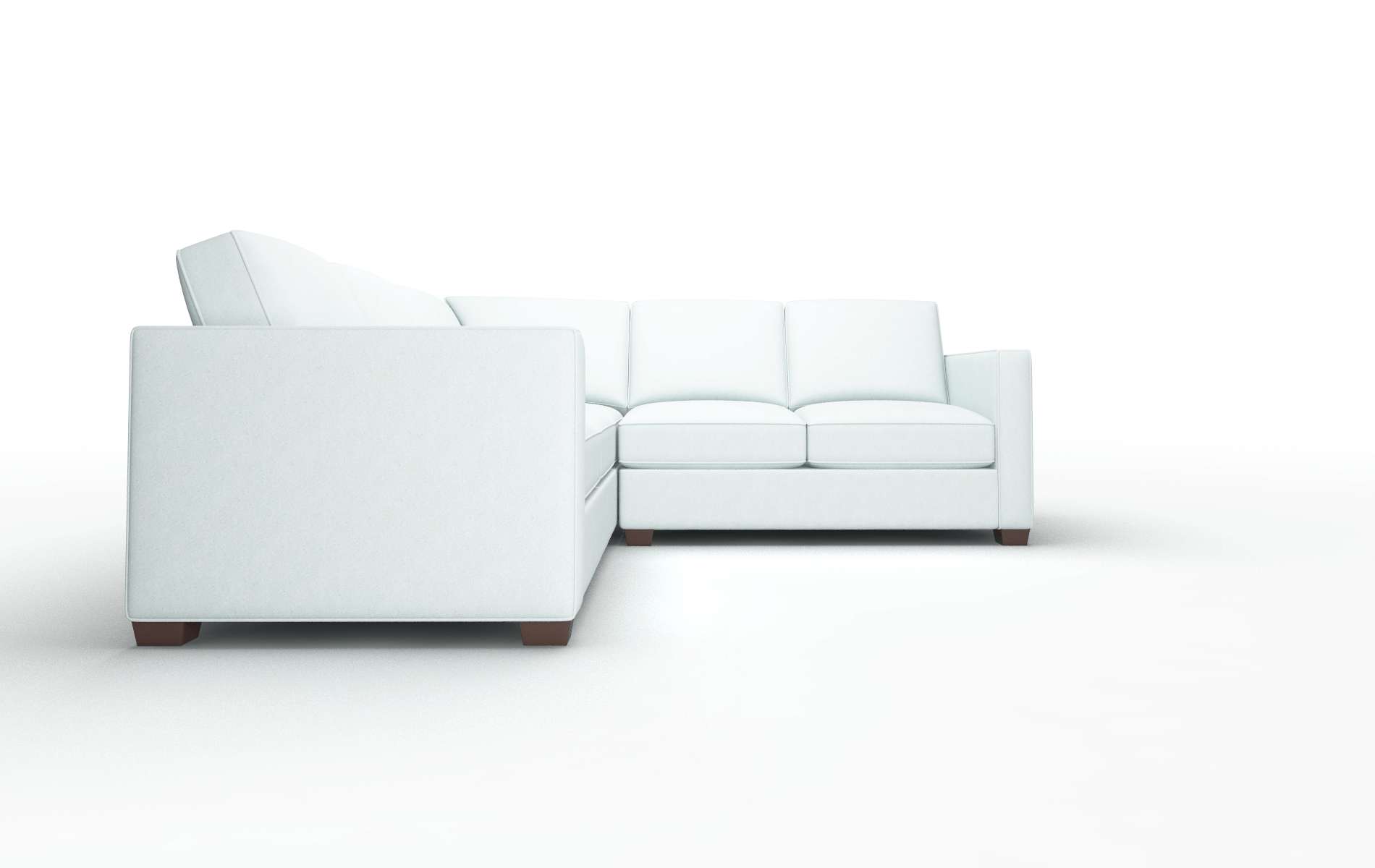 Calgary Leslie Robins_egg Sectional espresso legs 2