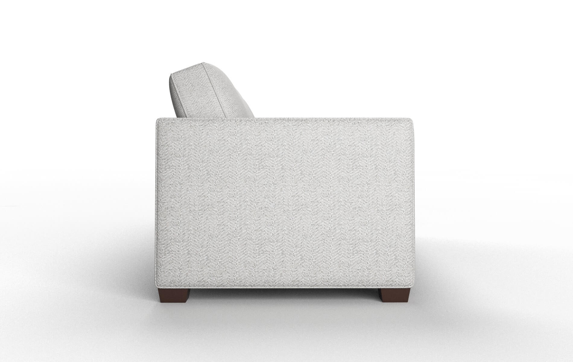 Calgary Malibu Dove Sofa espresso legs 3