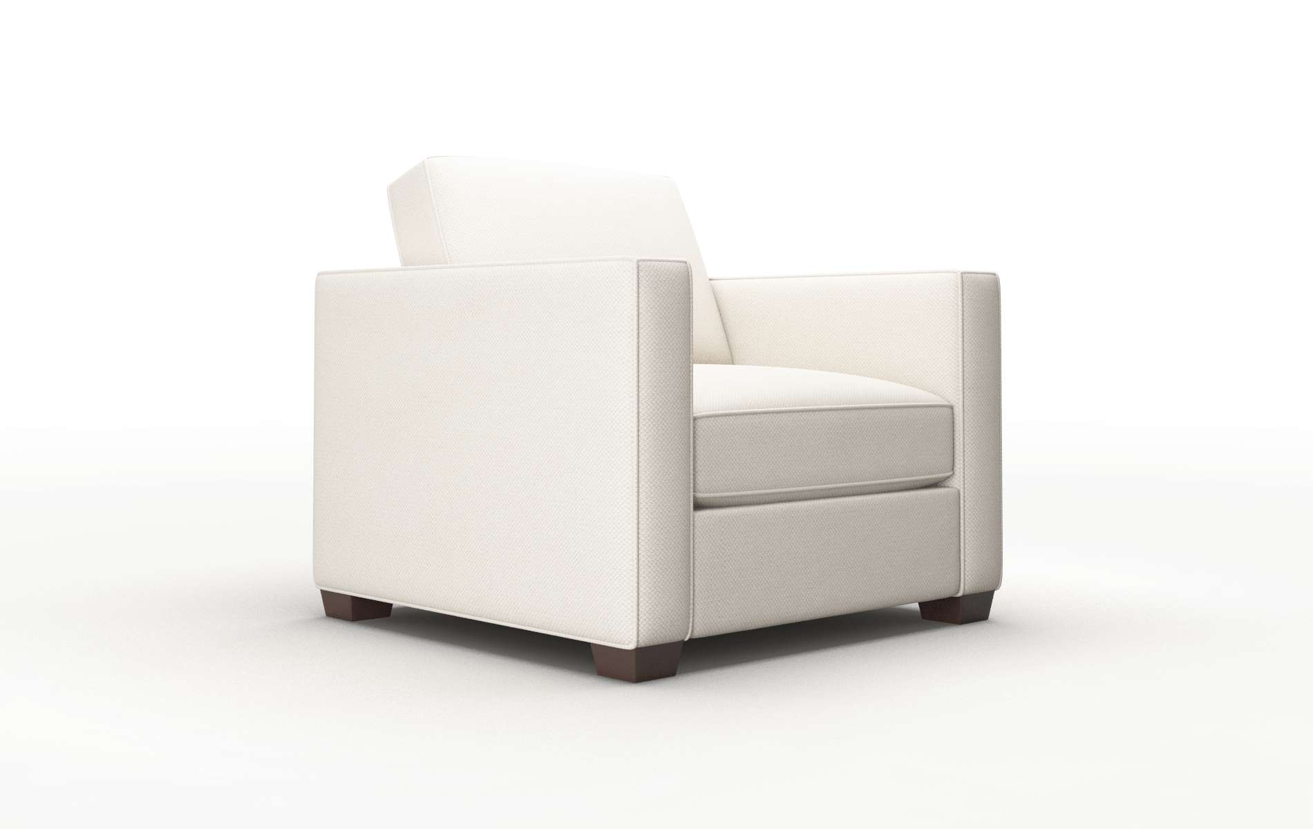Calgary Malibu Linen Chair espresso legs 2