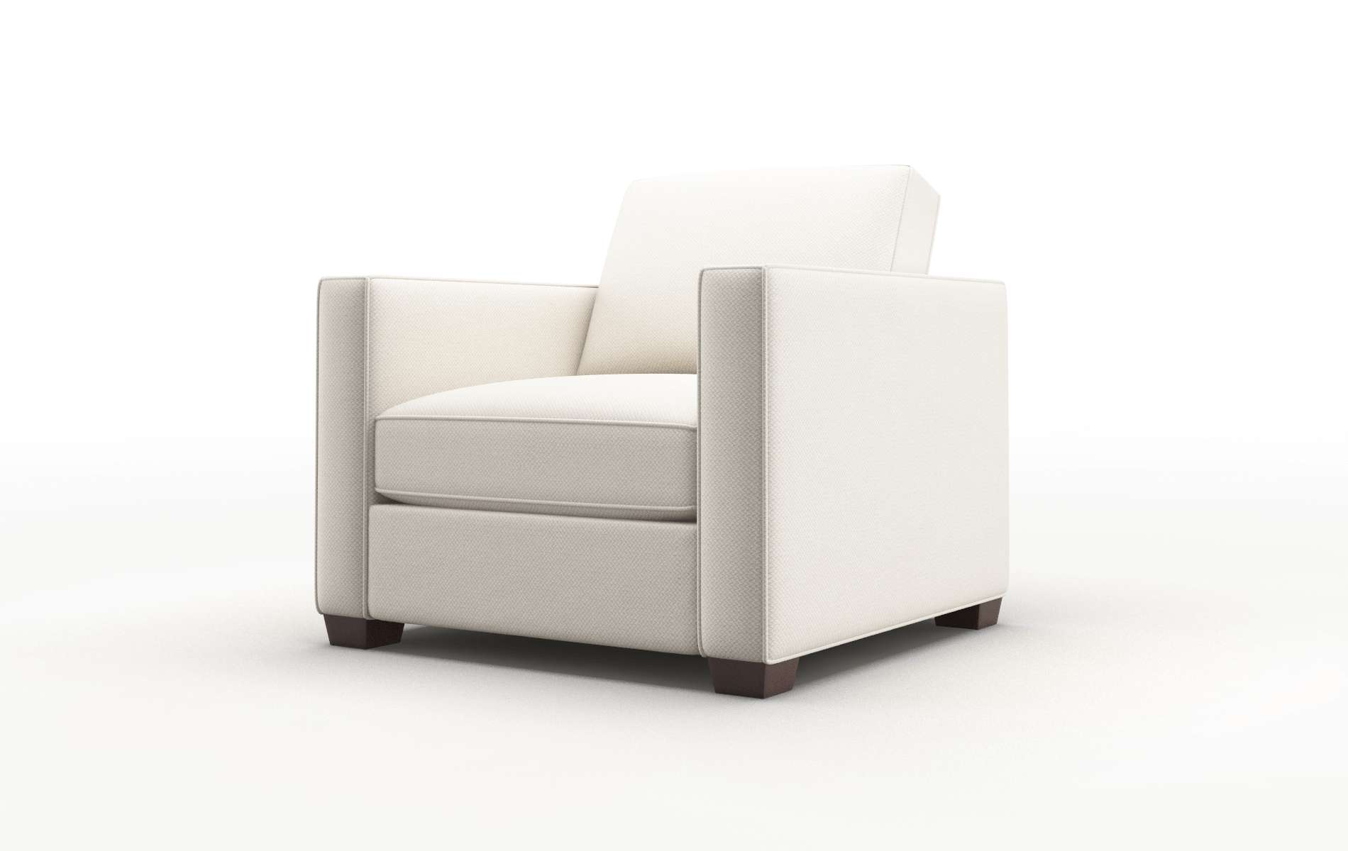 Calgary Malibu Linen Chair espresso legs 4