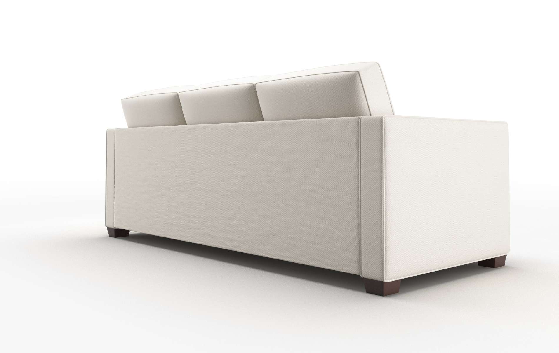 Calgary Malibu Linen Sofa espresso legs 5