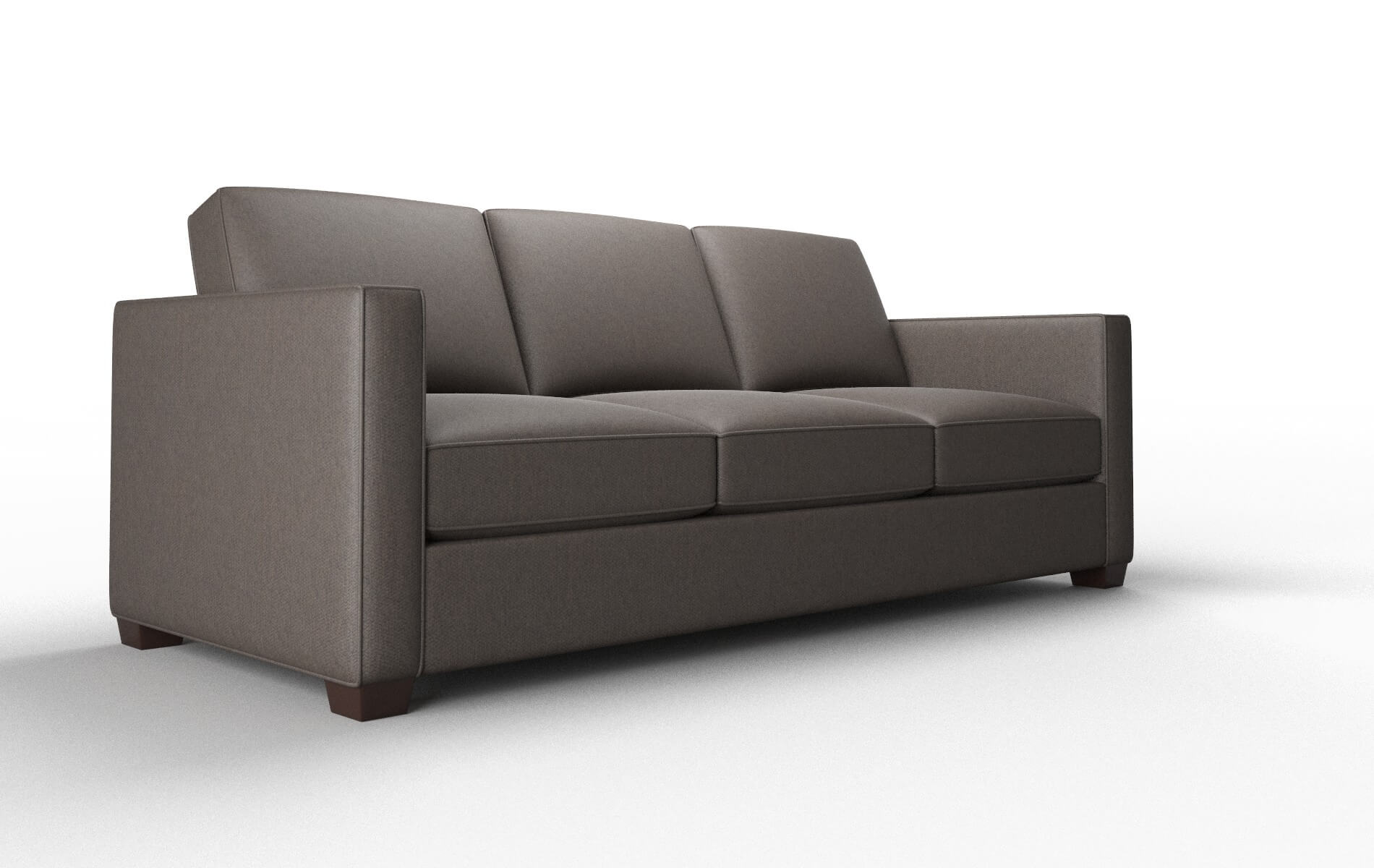 Calgary Naples Graphite Sofa espresso legs 2