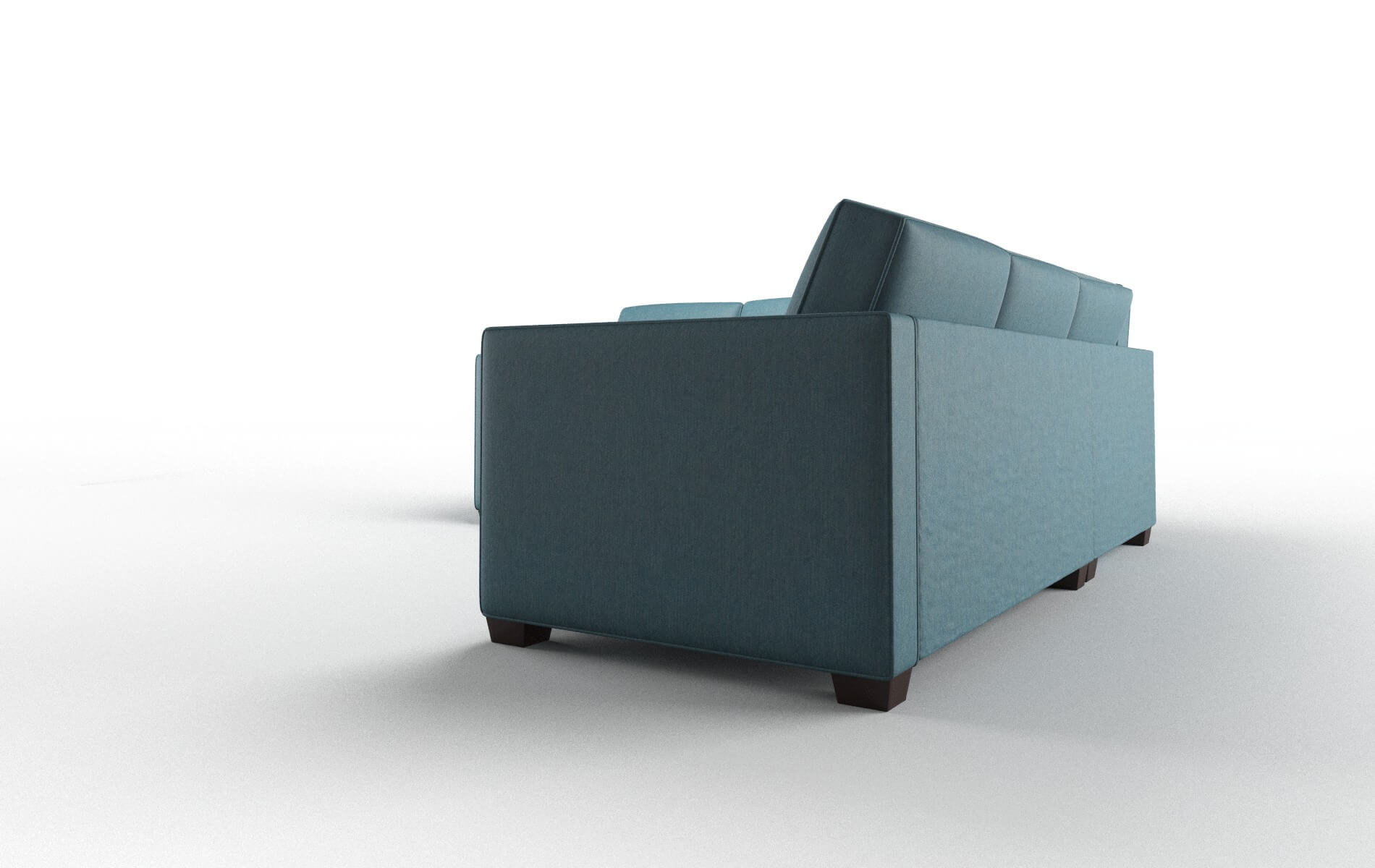Calgary Naples Slate Sectional espresso legs 4