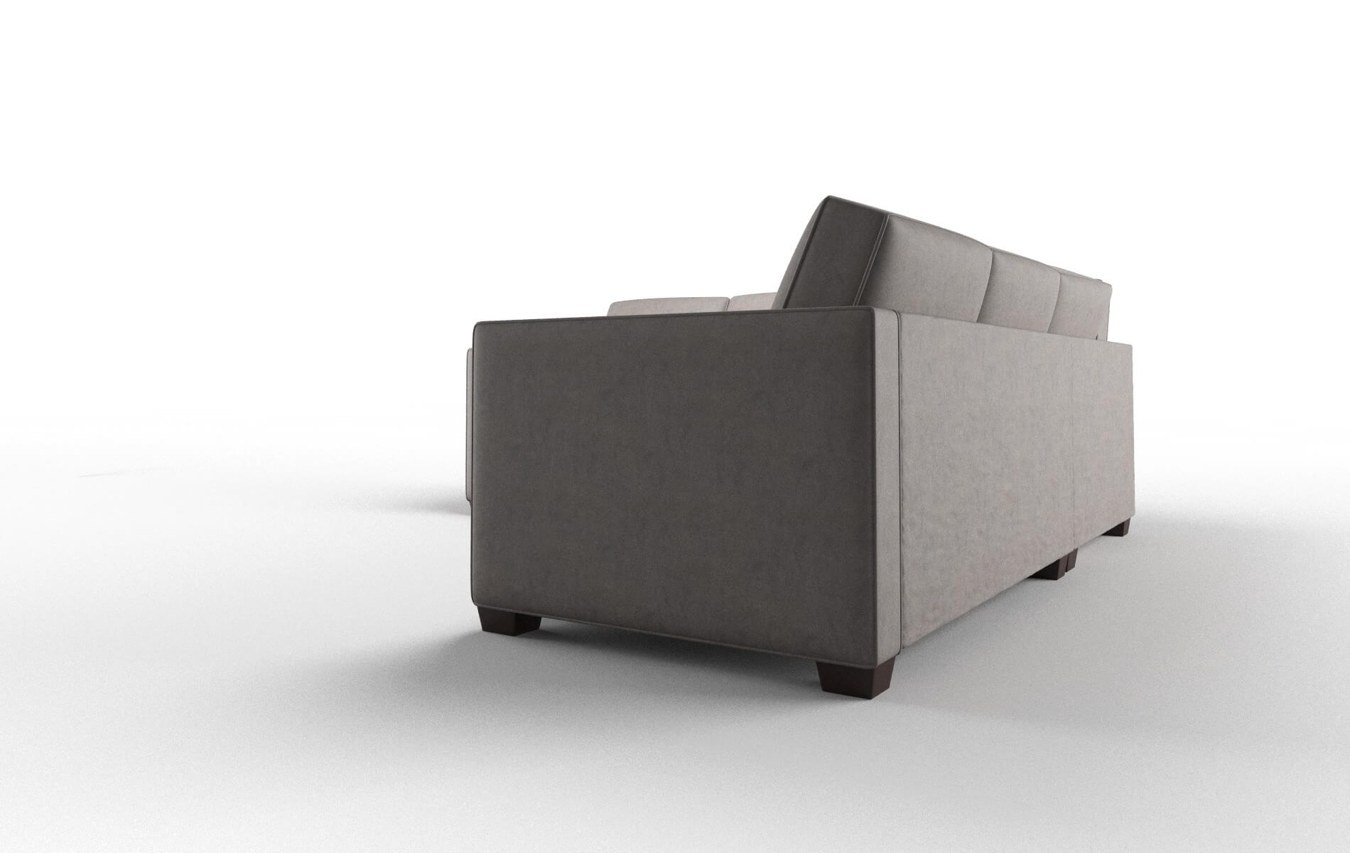 Calgary Noble Otter Sectional espresso legs 4