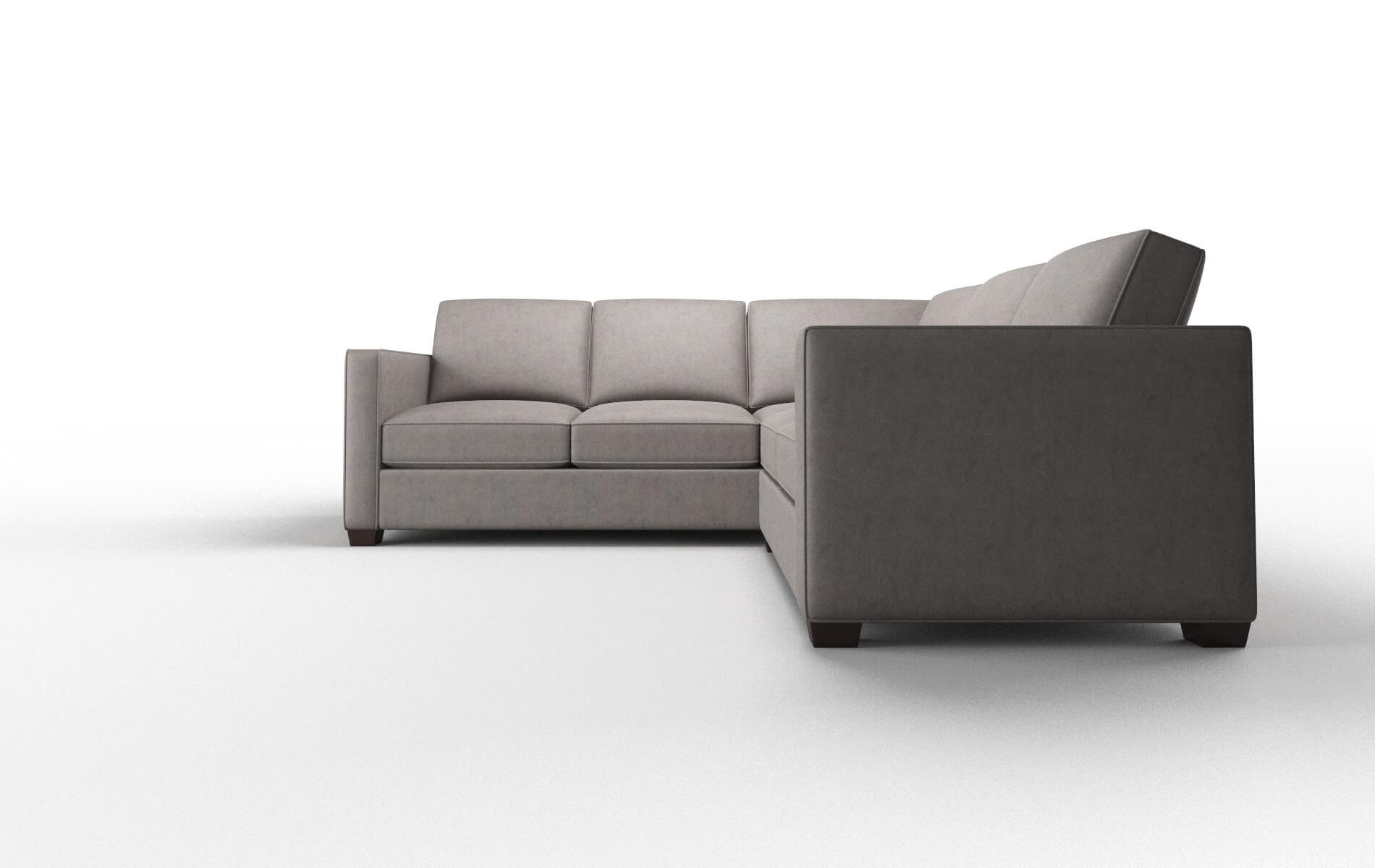 Calgary Noble Otter Sectional espresso legs 5