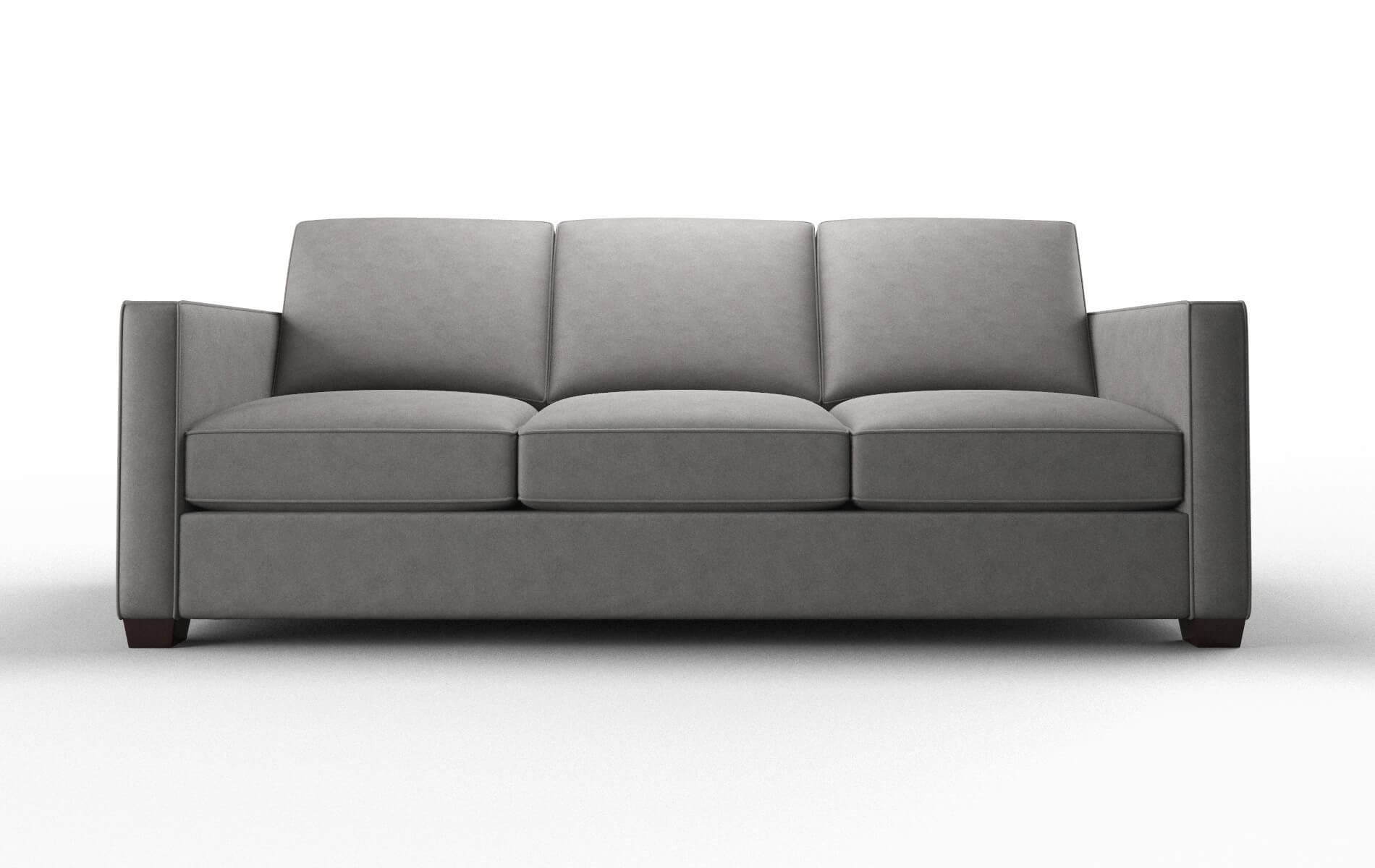 Calgary Noble Smoke Sofa espresso legs 1
