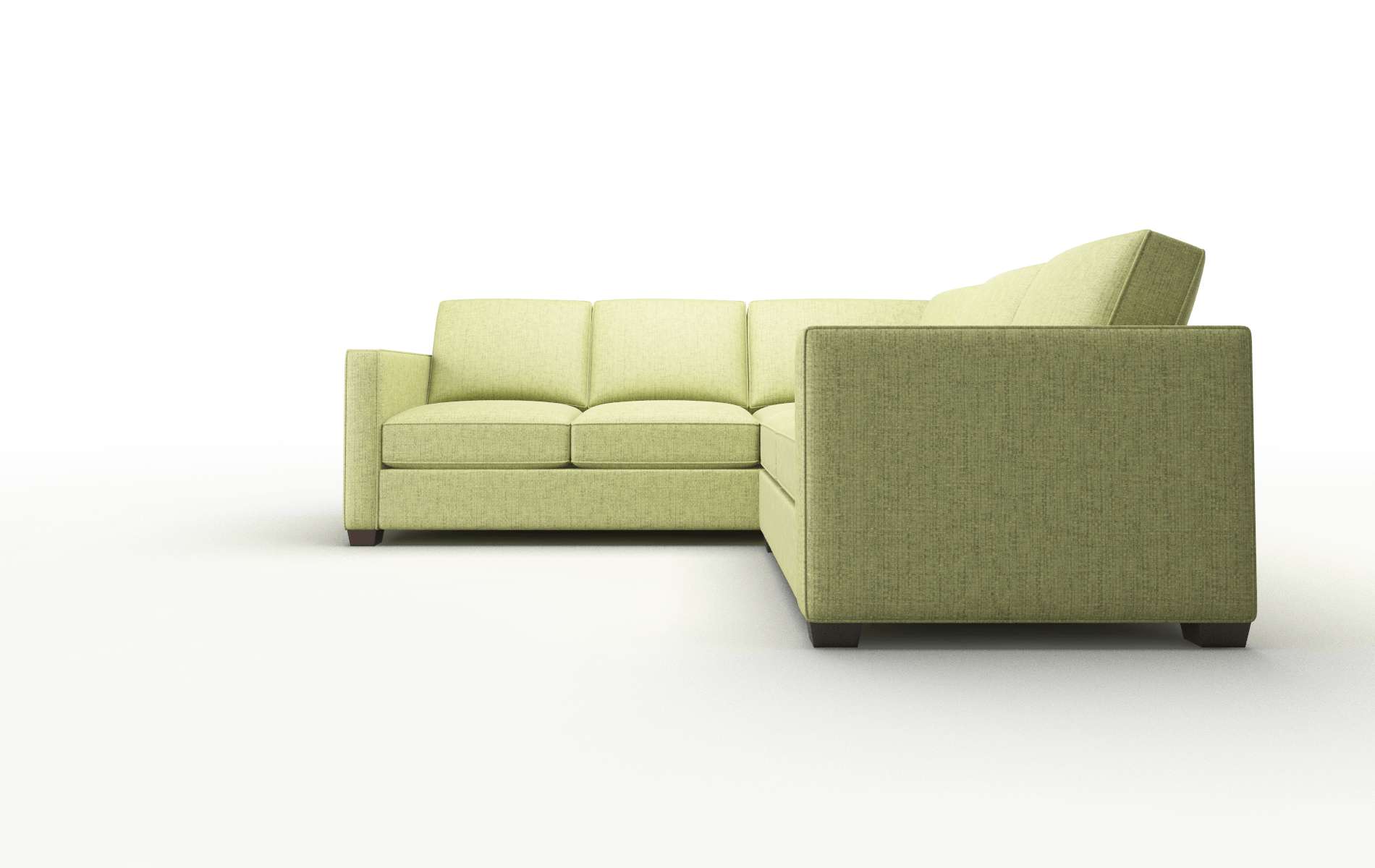 Calgary Notion Appletini Sectional espresso legs 5