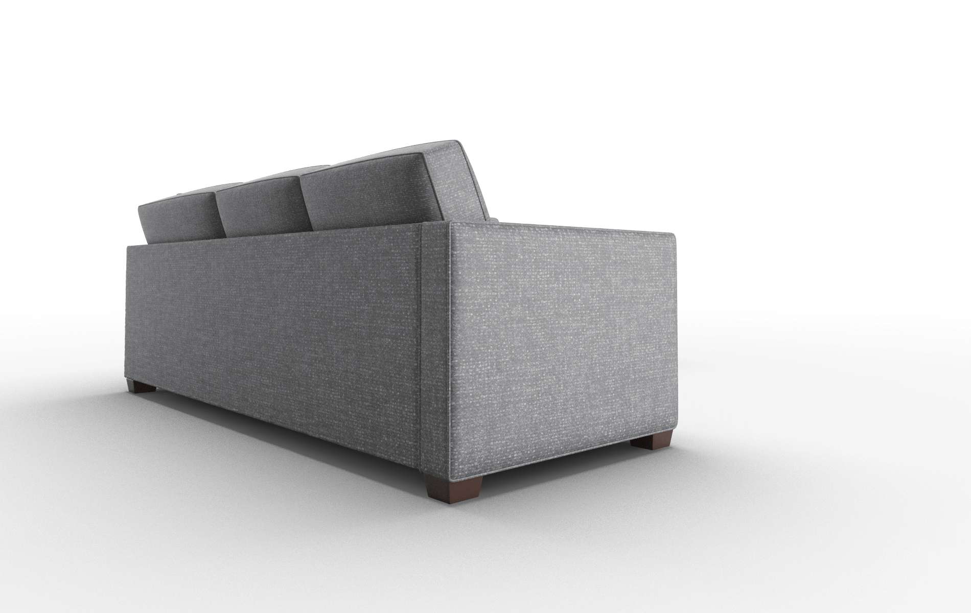 Calgary Notion Graphite Sectional espresso legs 3