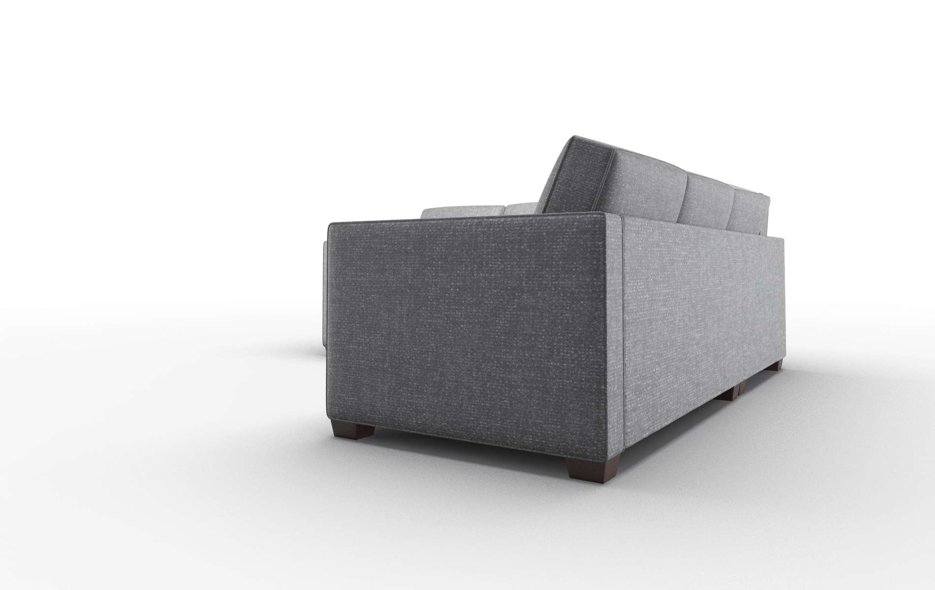 Calgary Notion Graphite Sectional espresso legs 4